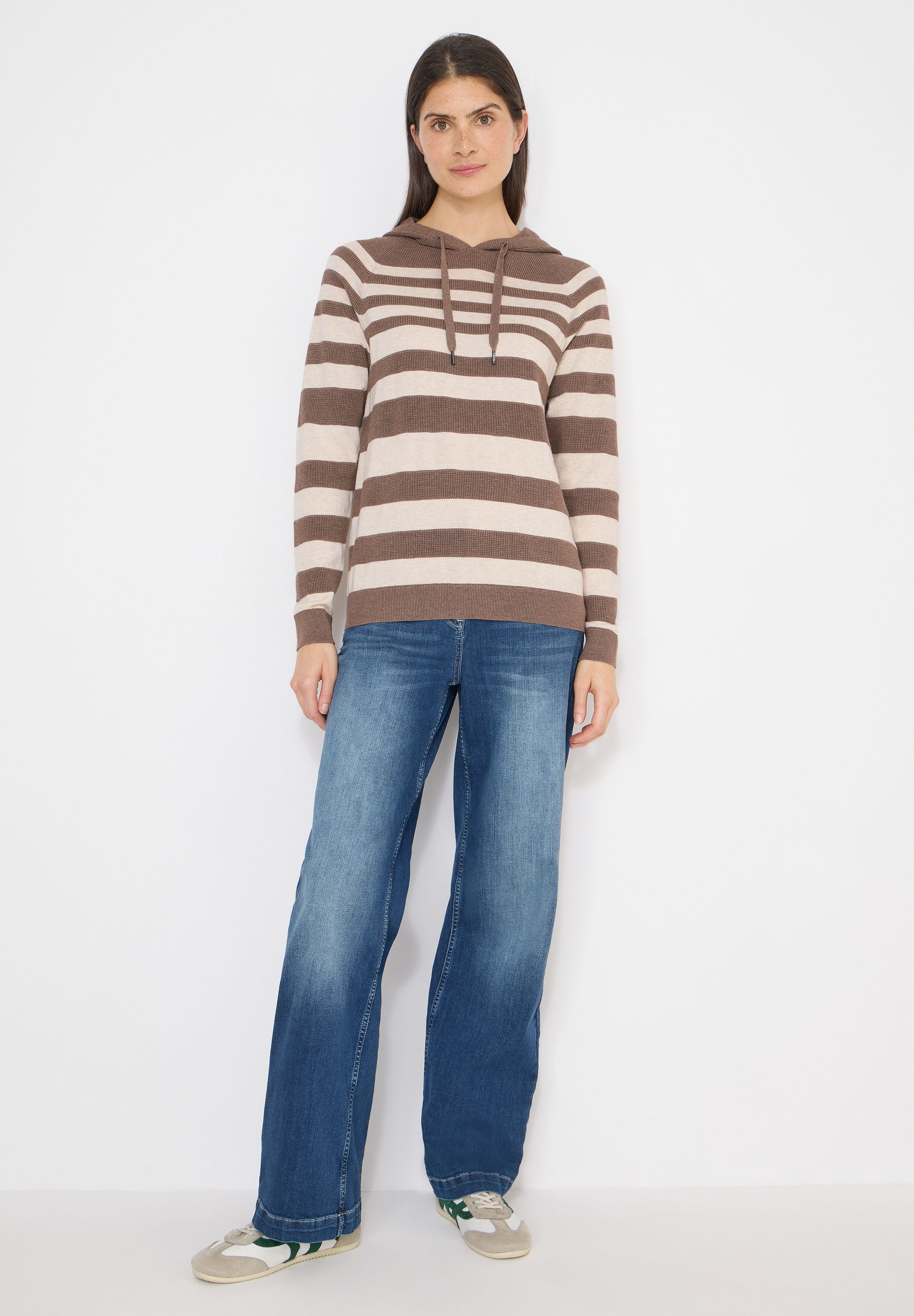 Cecil Strickpullover mit Kapuze