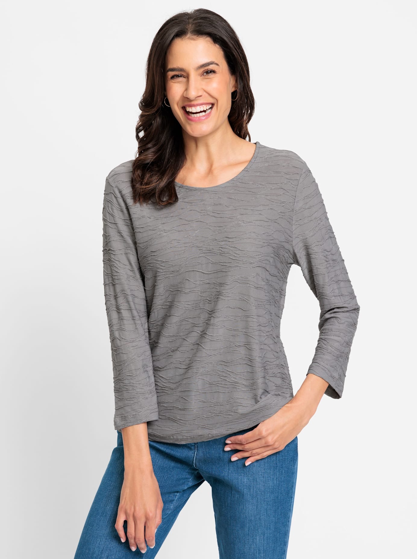 Inspirationen 3/4-Arm-Shirt "3/4-Arm-Shirt" 1 Stk. günstig online kaufen