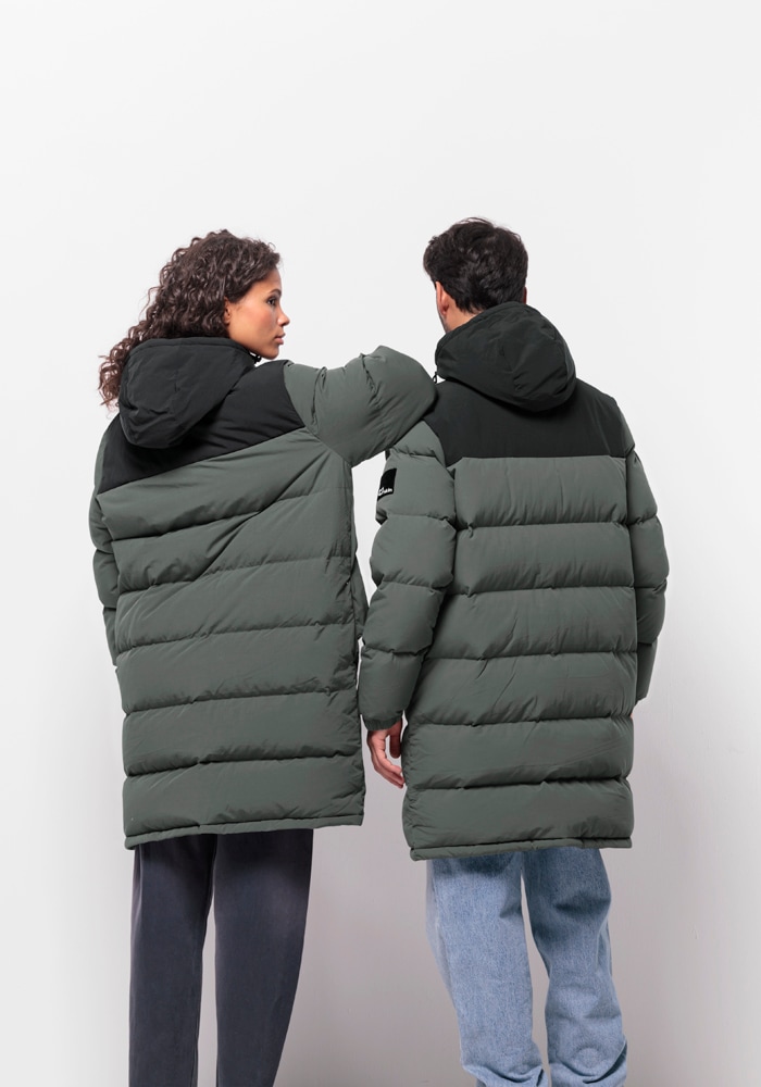 Jack Wolfskin Daunenjacke Kapuze | BAUR »DELLBRUECK mit LONG JKT«