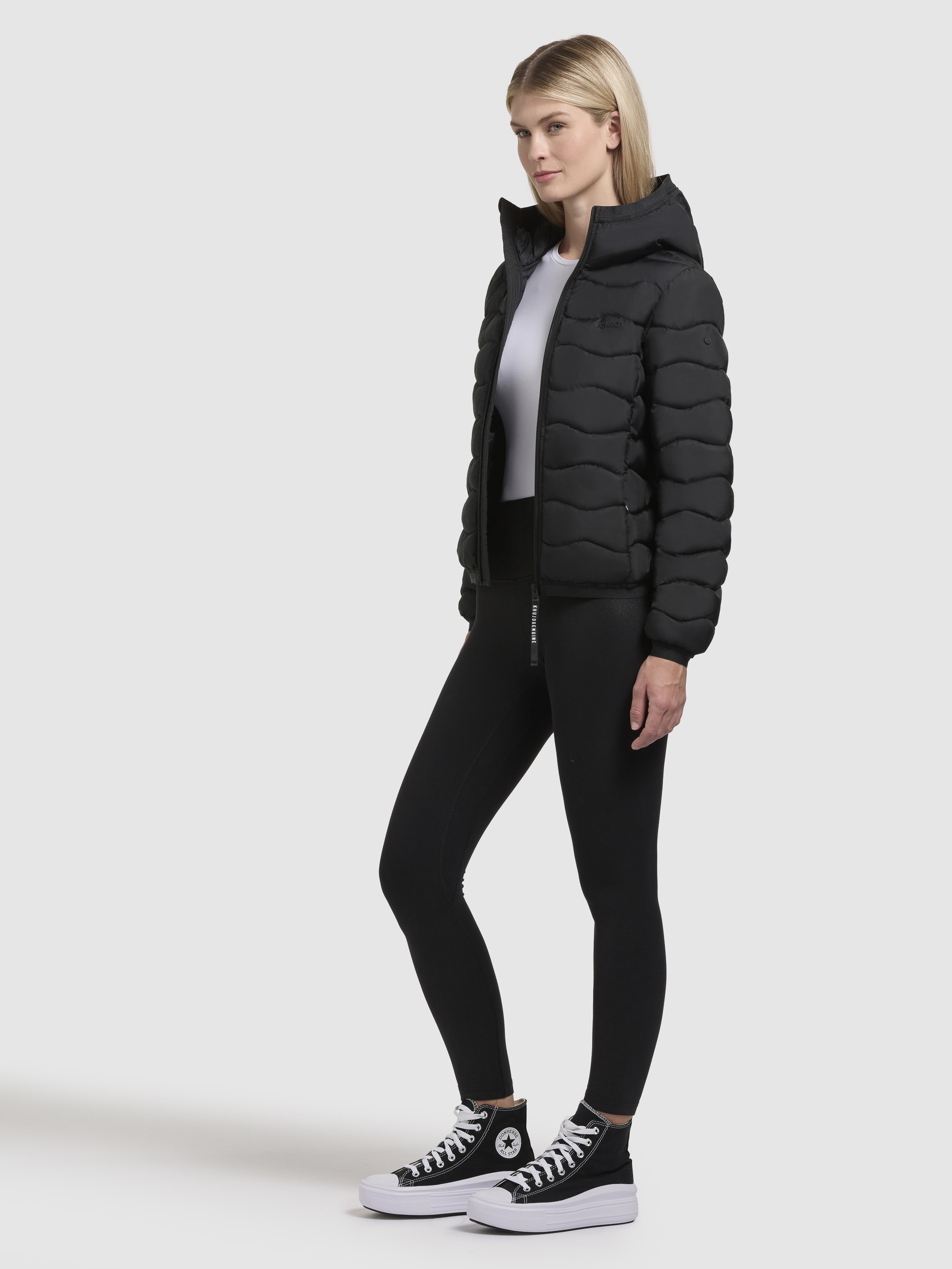 khujo Steppjacke »NARGO«, mit Kapuze