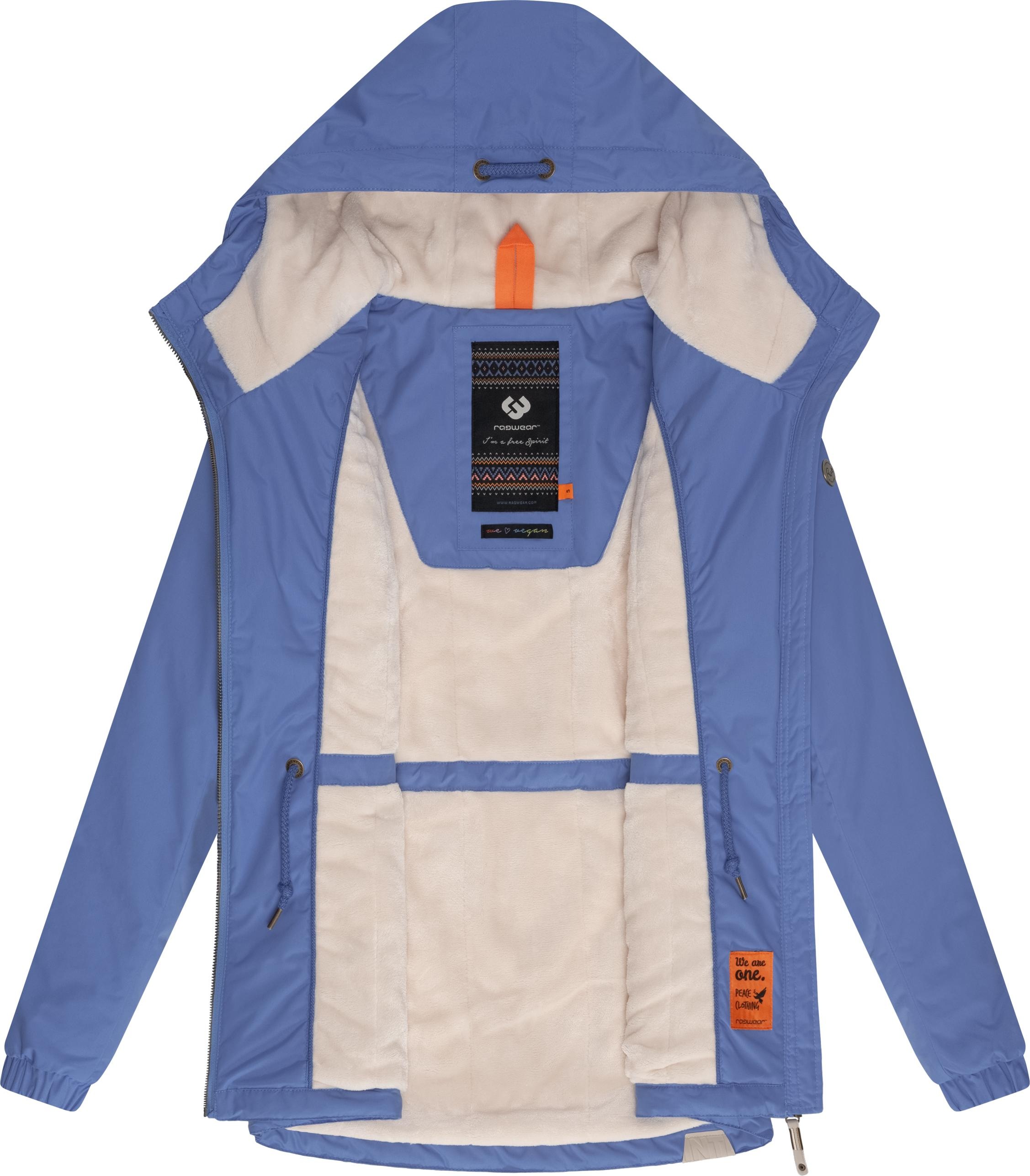 Ragwear Winterjacke »Dankka Warm«, mit Kapuze, Wasserdichte weiche Damen Jacke für den Winter