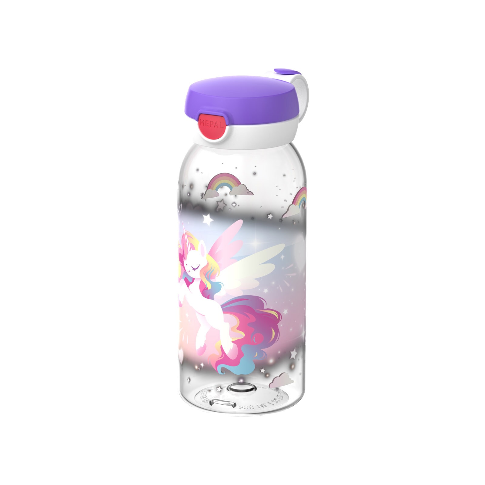 Mepal Lila Mio Trinkflasche Mit Klappdeckel 600Ml - Bild 6
