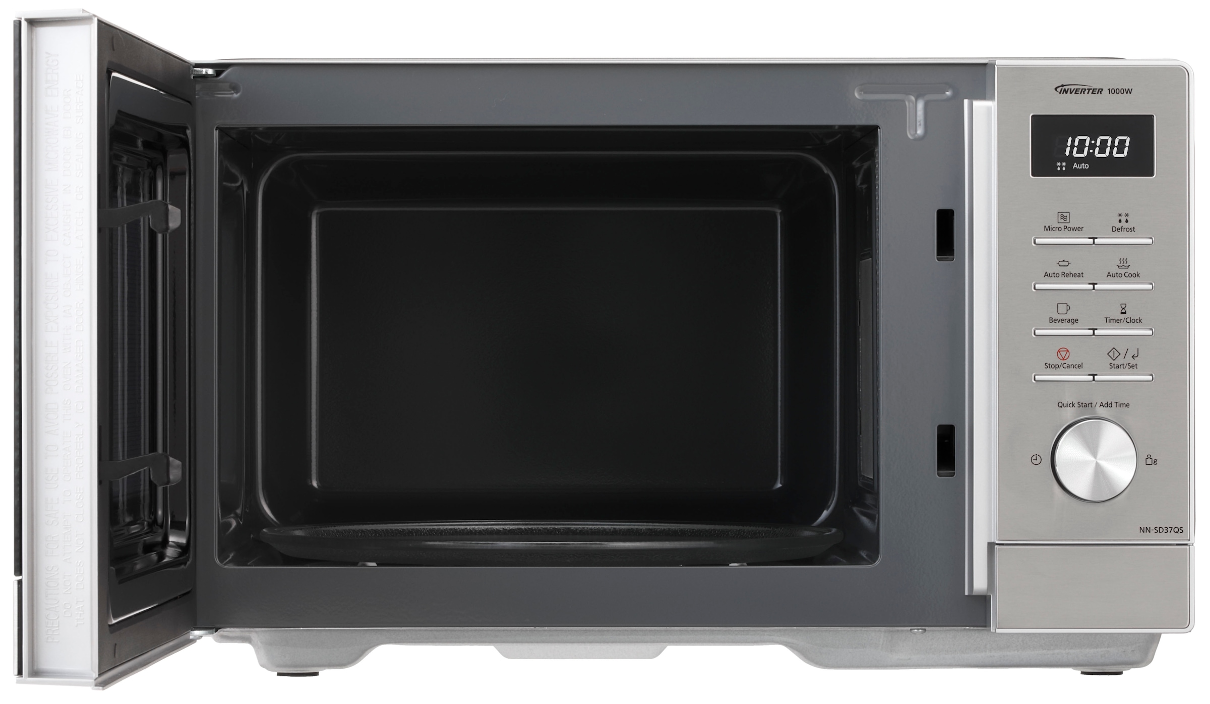 Panasonic Mikrowelle "NN-SD37QSEPG" Mikrowelle 1000 W Inverter Technologie günstig online kaufen