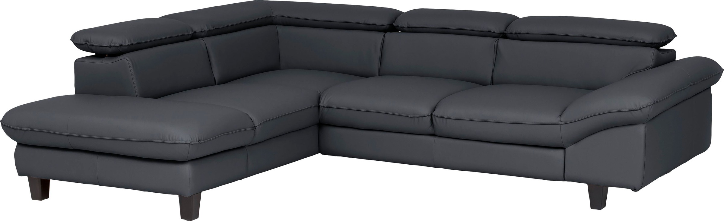 Home affaire Ecksofa »Pilot L-Form«, mit Kopfteilverstellung, wahlweise mit Bettfunktion & Bettkasten