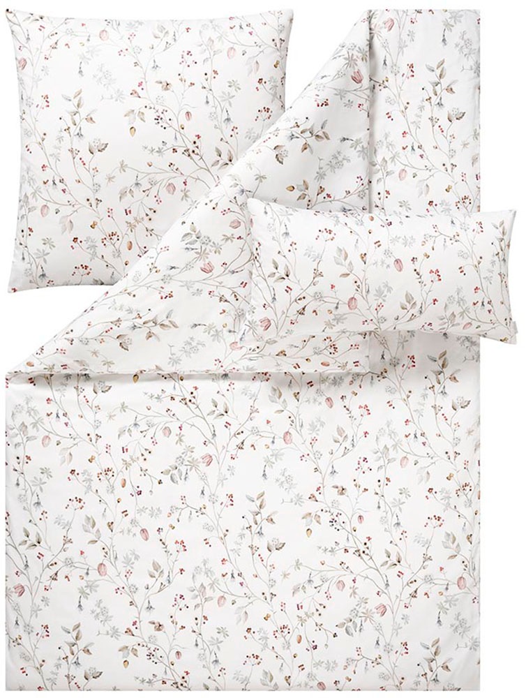 Estella Bettwäsche "Christa" 3 tlg. Schweizer Premium-Satin aus 100% Baumwo günstig online kaufen