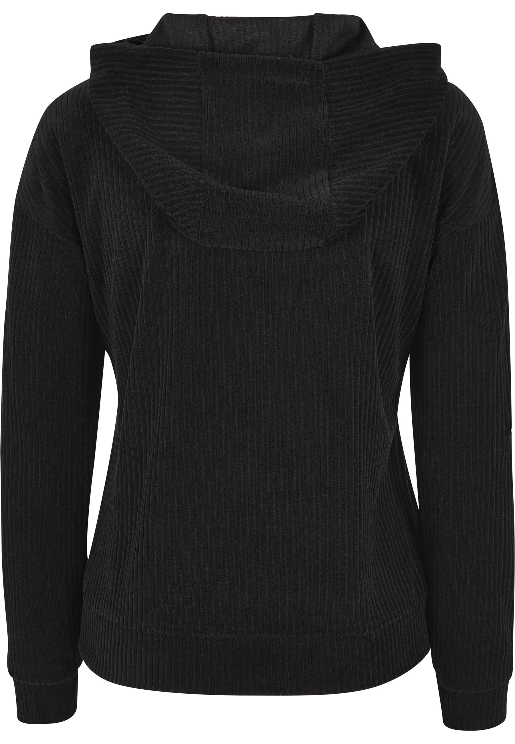 URBAN CLASSICS Kapuzensweatshirt "Urban Classics Damen Ladies Velvet Rib Ho günstig online kaufen