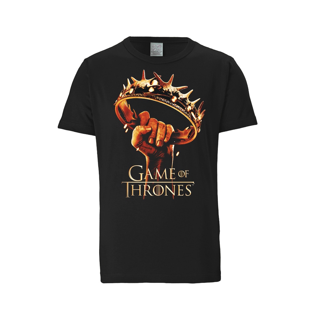 LOGOSHIRT T-Shirt »Game of Thrones - Krone«