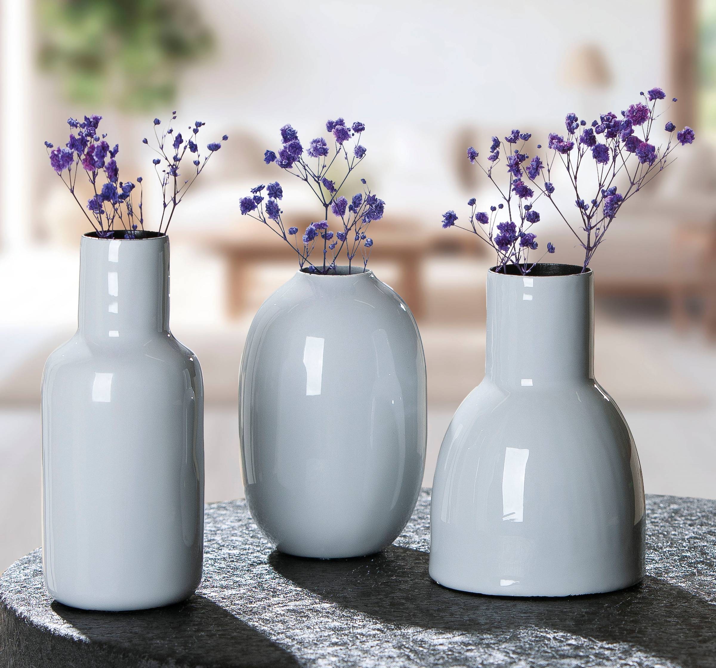 s.Oliver Tischvase »3er Set, Deko-Vase, klein, "Piccolo"«, (1 St.)