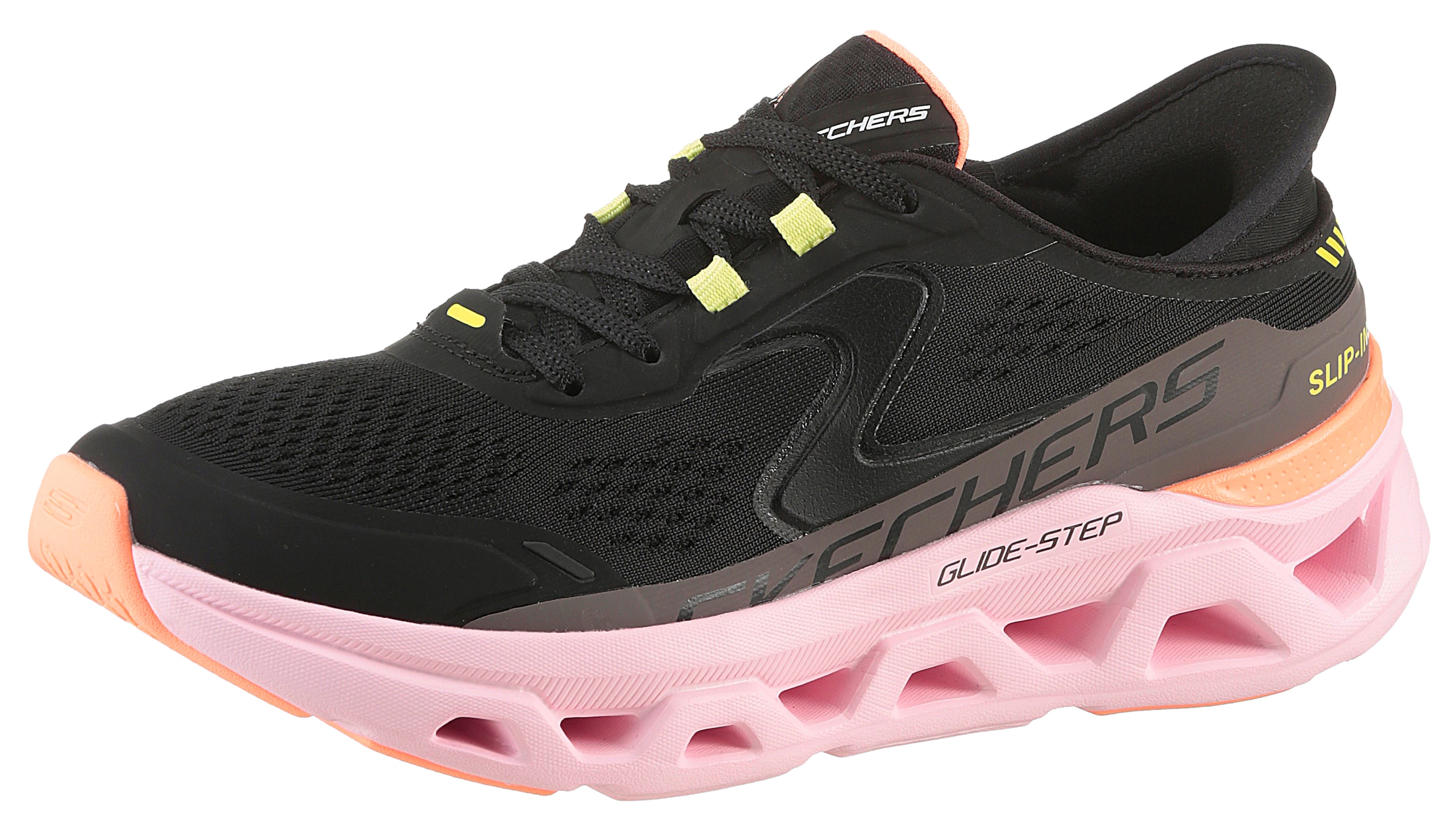 Skechers Slip-On Sneaker »GLIDE-STEP ALTUS«, Trainingsschuh, Laufschuh mit auffälliger Laufsohle