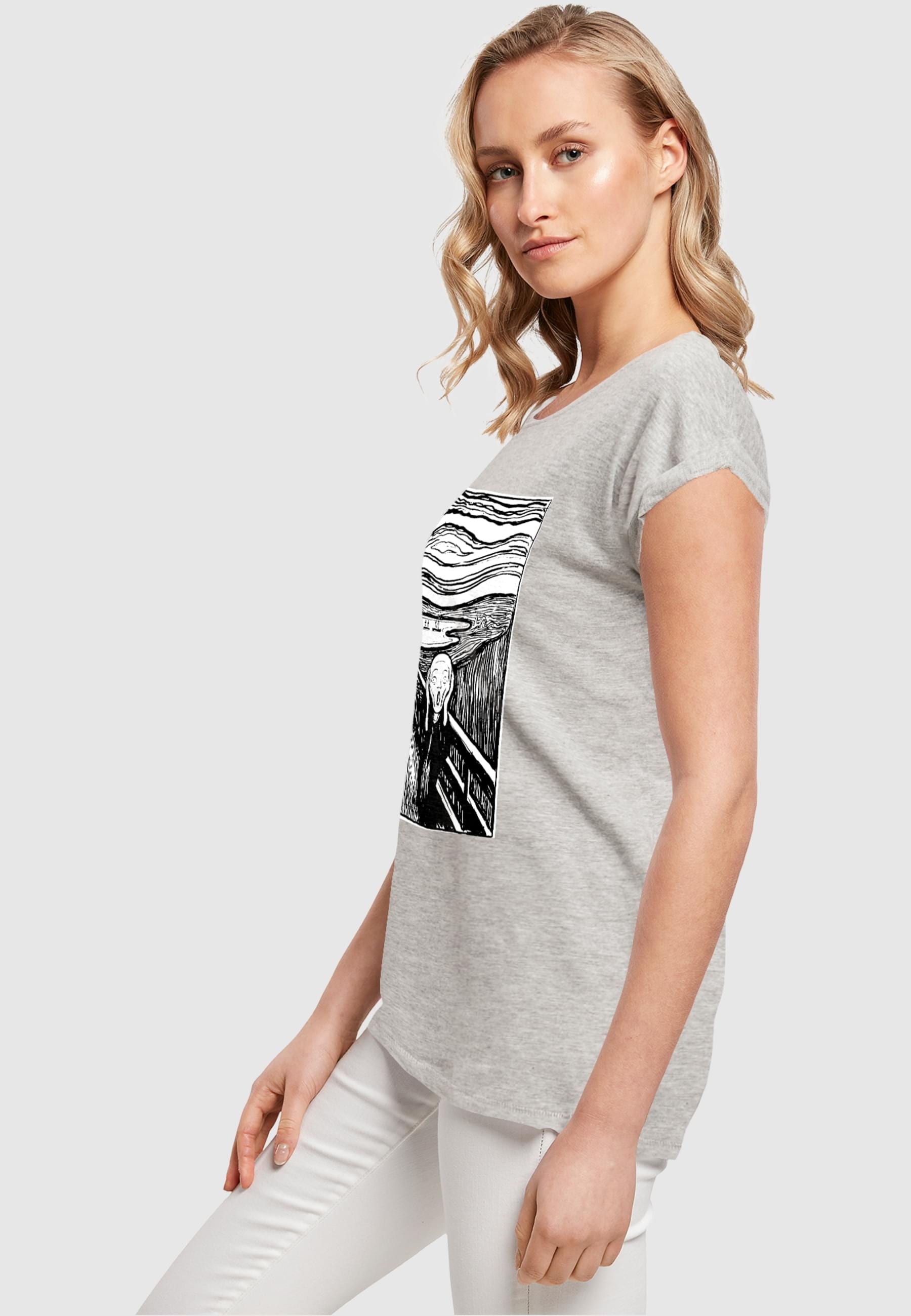 Merchcode T-Shirt »Merchcode Damen Ladies APOH - Munch Lino T-Shirt«, (1 tlg.)