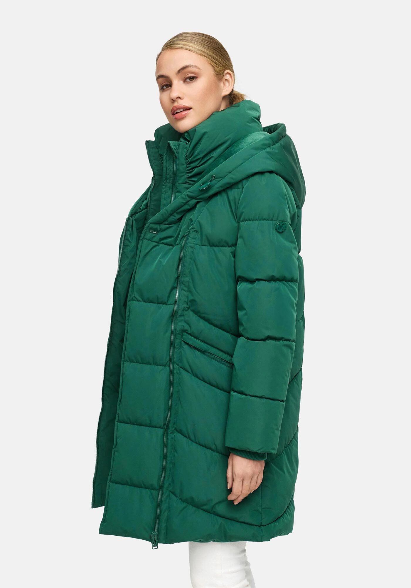 Marikoo Winterjacke »Virenaa«, mit extra hohem Kragen und warmem Fleecefutter