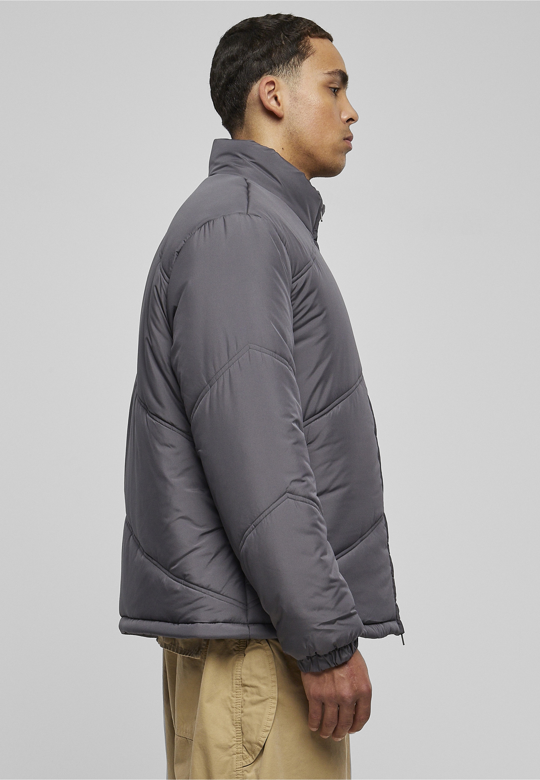 URBAN CLASSICS Allwetterjacke »Urban Classics Herren Arrow Puffer Jacket« 1 Stk. tlg. ohne Kapuze