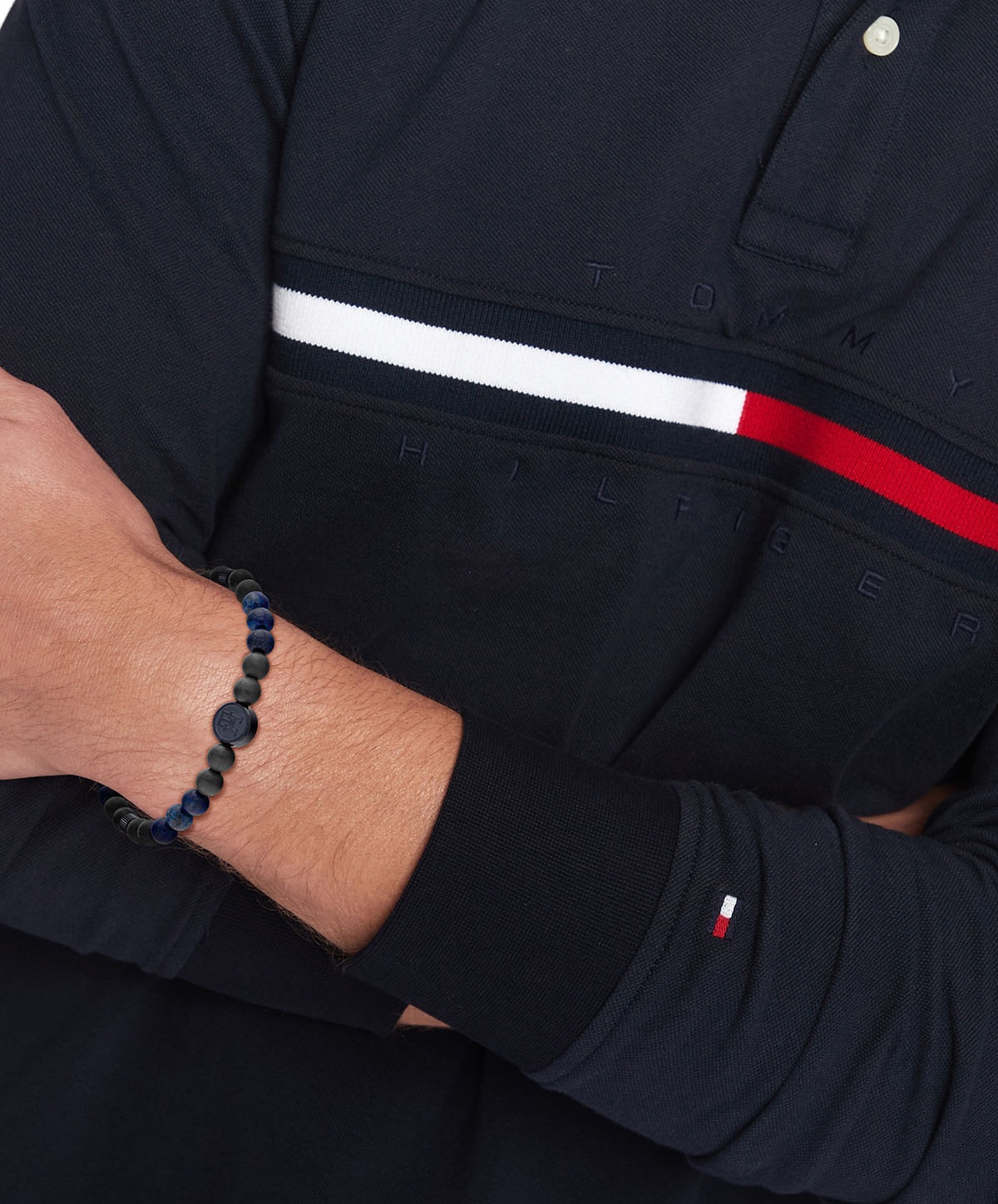 Tommy Hilfiger Armband »TH85 BEADS LE, 2790625, 2790626«, mit Lapislazuli oder Hämatit