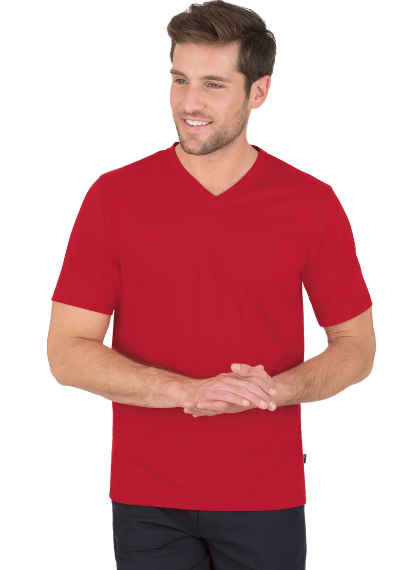 Trigema T-Shirt "TRIGEMA V-Shirt DELUXE" 1 Stk. tlg. günstig online kaufen