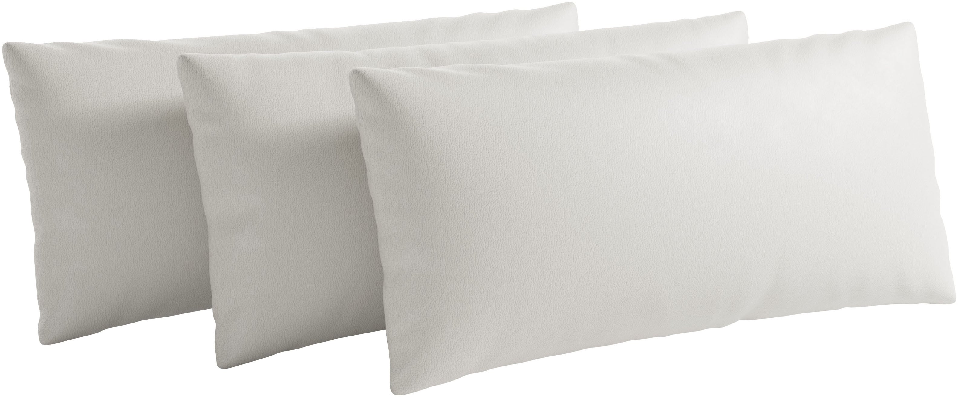 sit&more Sofakissen "Chelsea, 60 cm, Leder" zur Auswahl Sets mit 2 oder 3 Stück