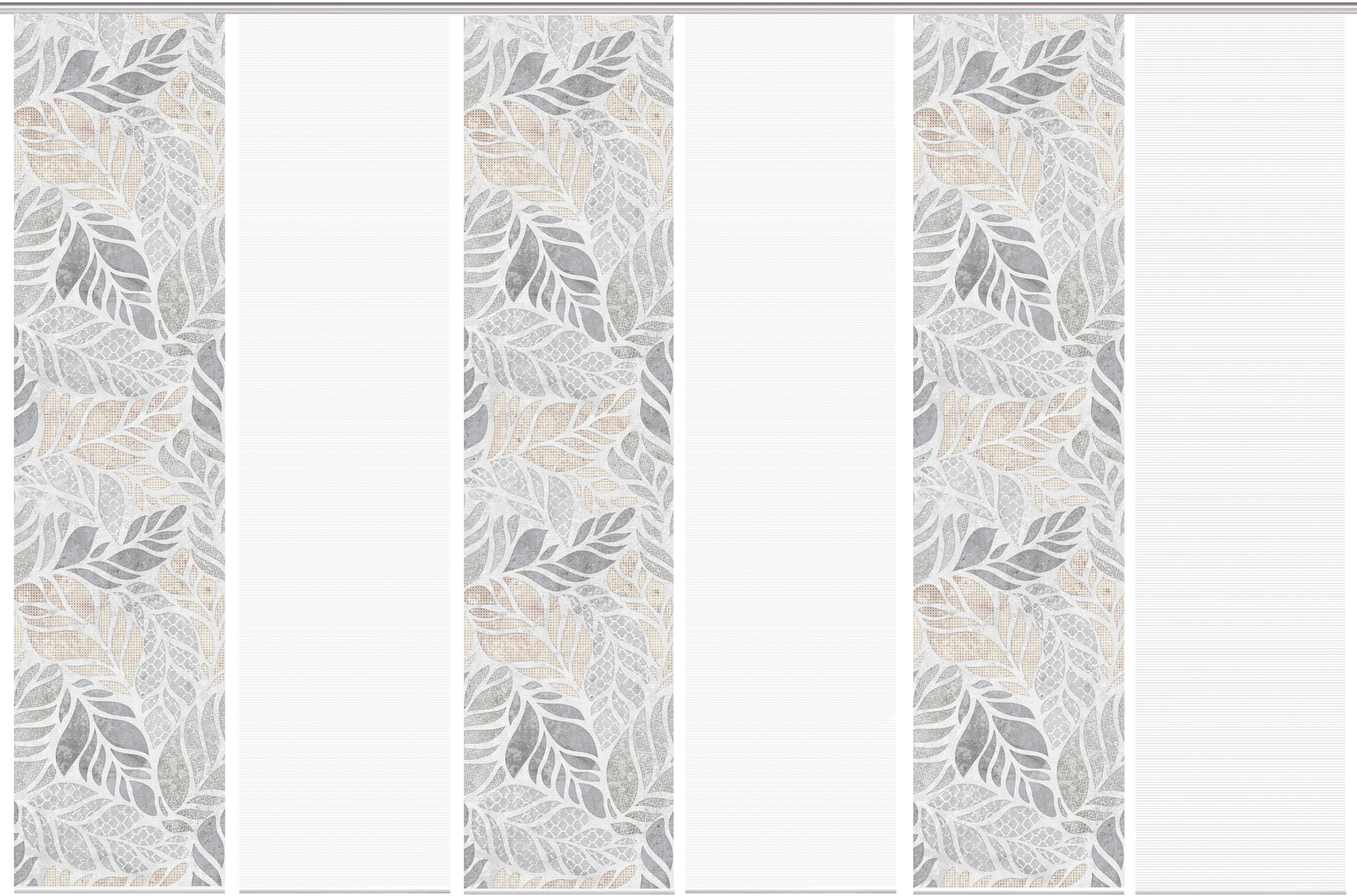 Vision S Schiebegardine »LISIO 6er SET« Paneelwagen 6 Stk. tlg. Schiebevorhang Digidruck 6er Set LISIO