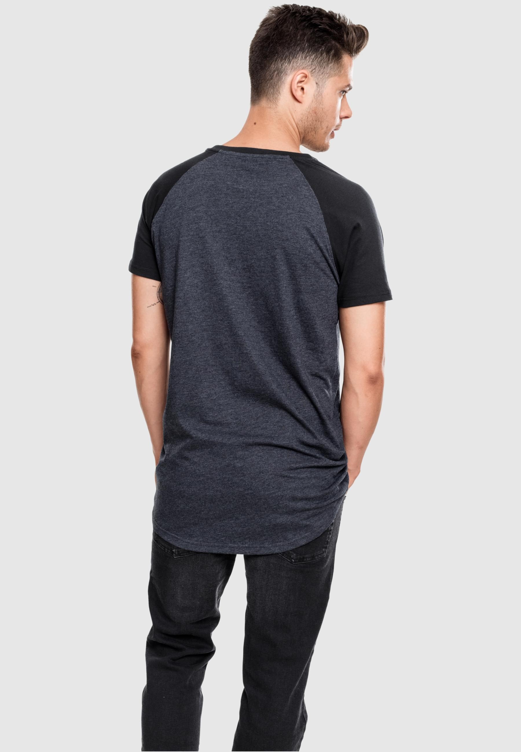 URBAN CLASSICS T-Shirt »Urban Classics Herren Shaped Raglan Long Tee«