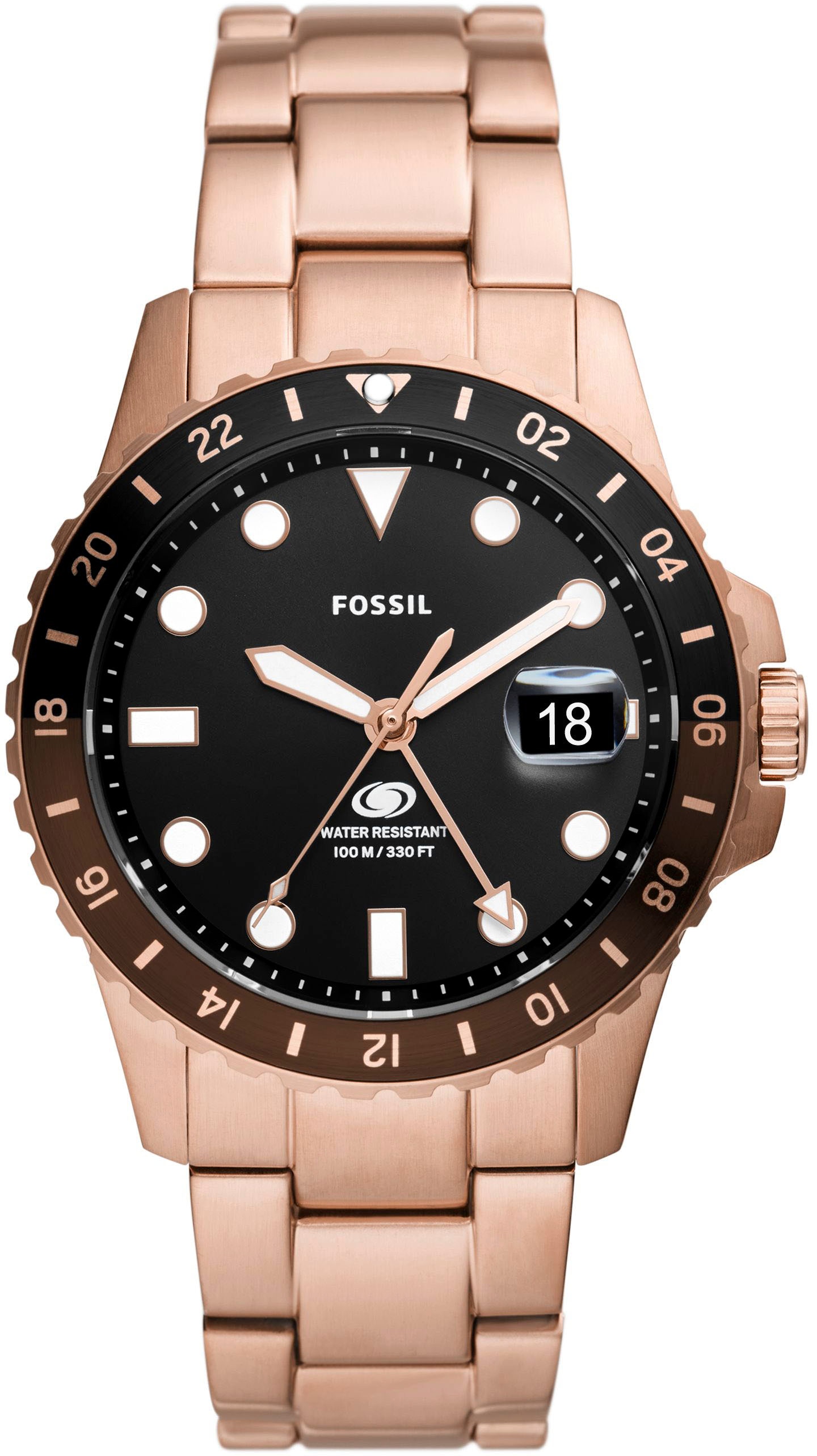 Fossil Quarzuhr »FOSSIL BLUE bestellen FS6027« ▷ GMT, | BAUR