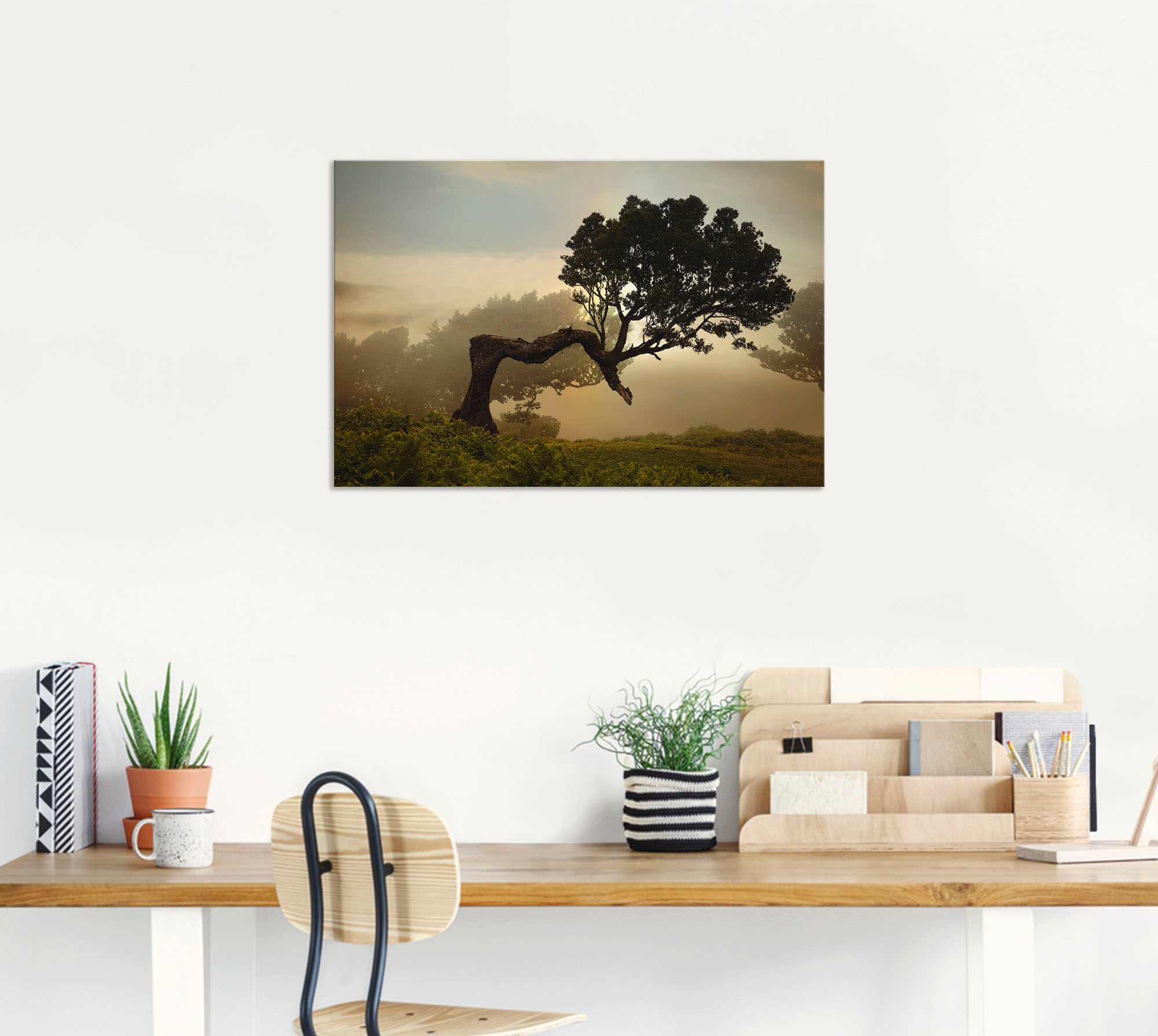 Artland Wandbild »Lorbeerbaum«, Bäume, (1 St.), als Alubild, Outdoorbild, Leinwandbild, Poster, Wandaufkleber