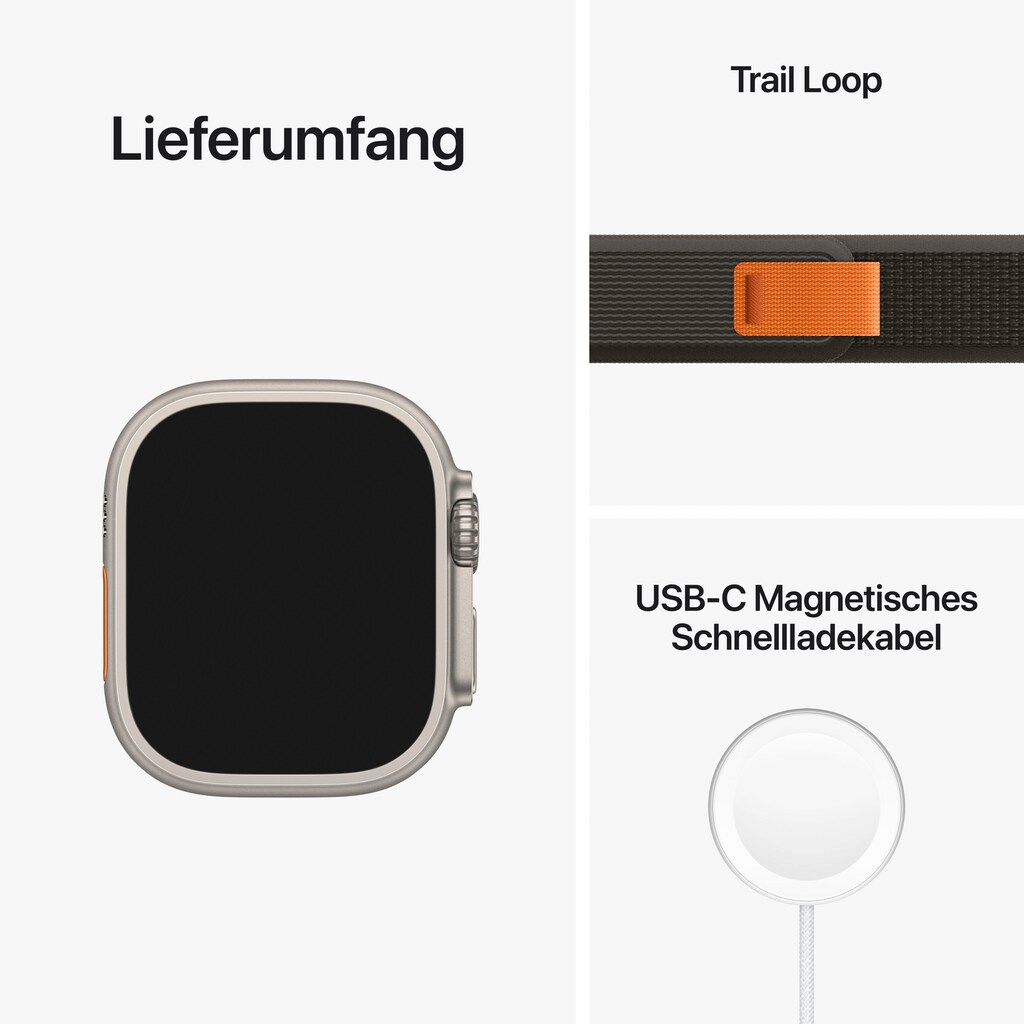 Apple Watch »Watch Ultra GPS + Cellular 49mm Trail ML«