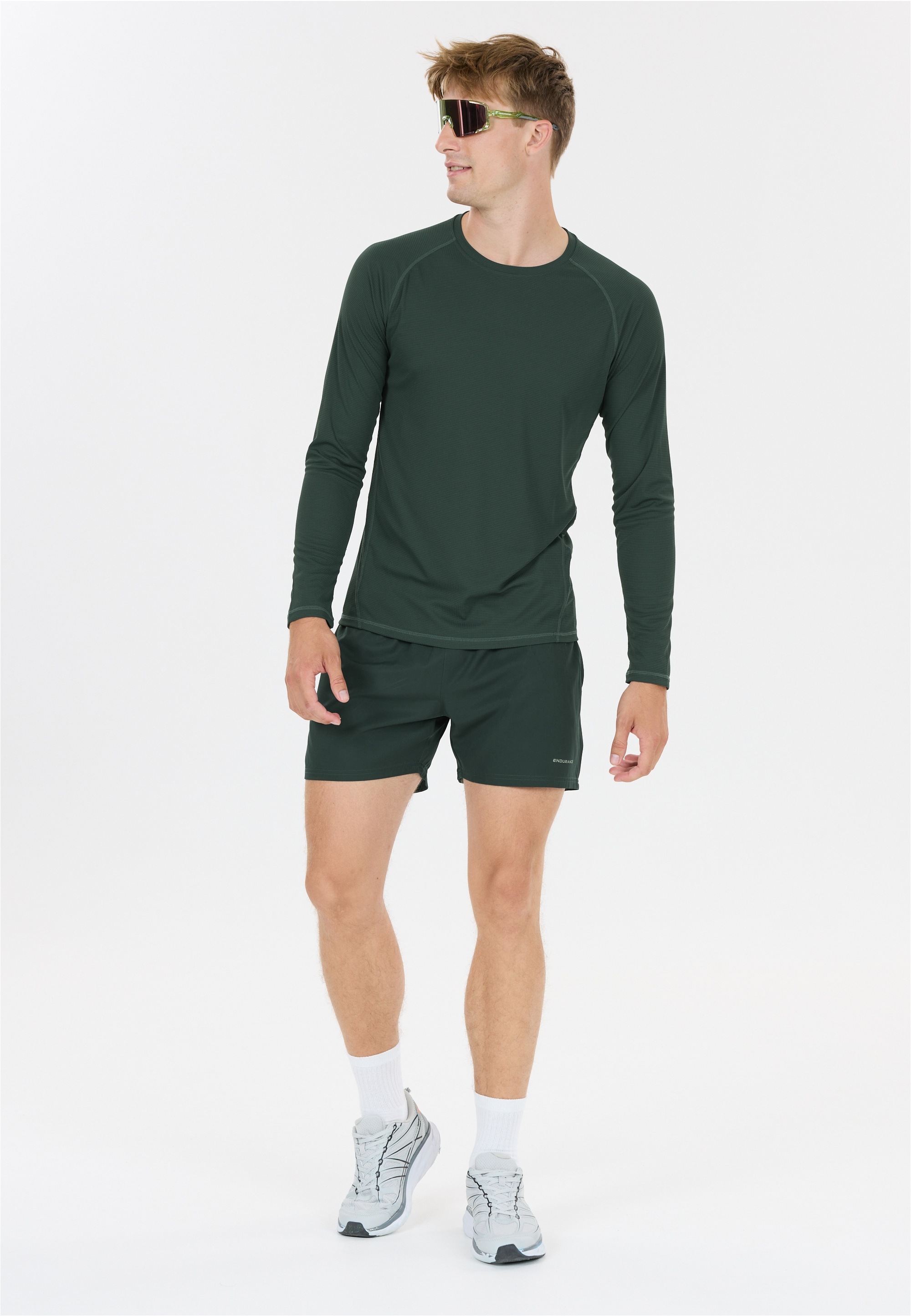 Endurance Geaymay Long Sleeve Shirt Green S 4