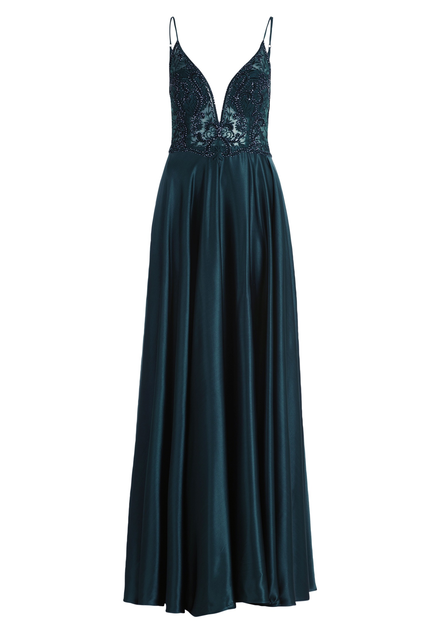 Vera Mont Abendkleid "Vera Mont Damen Abendkleid mit Placement", Effektgarn günstig online kaufen