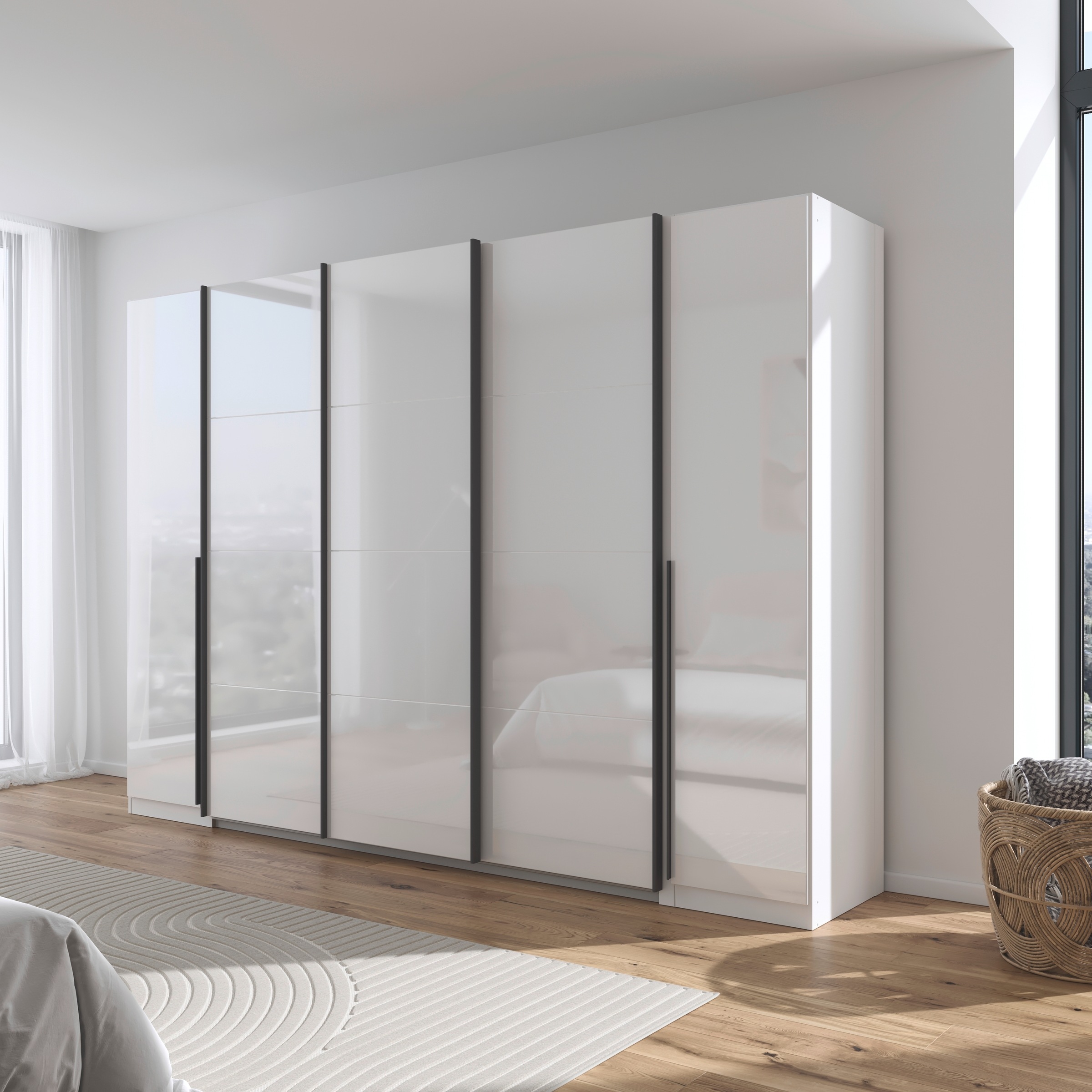 OTTO home Schwebetürenschrank "Dreh-/Schwebetürenschrank Kleiderschrank Fam günstig online kaufen