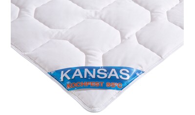 Baumwollbettdecke »Kansas, Bettdecken für Sommer und Winter, Decke«, leicht, Füllung...