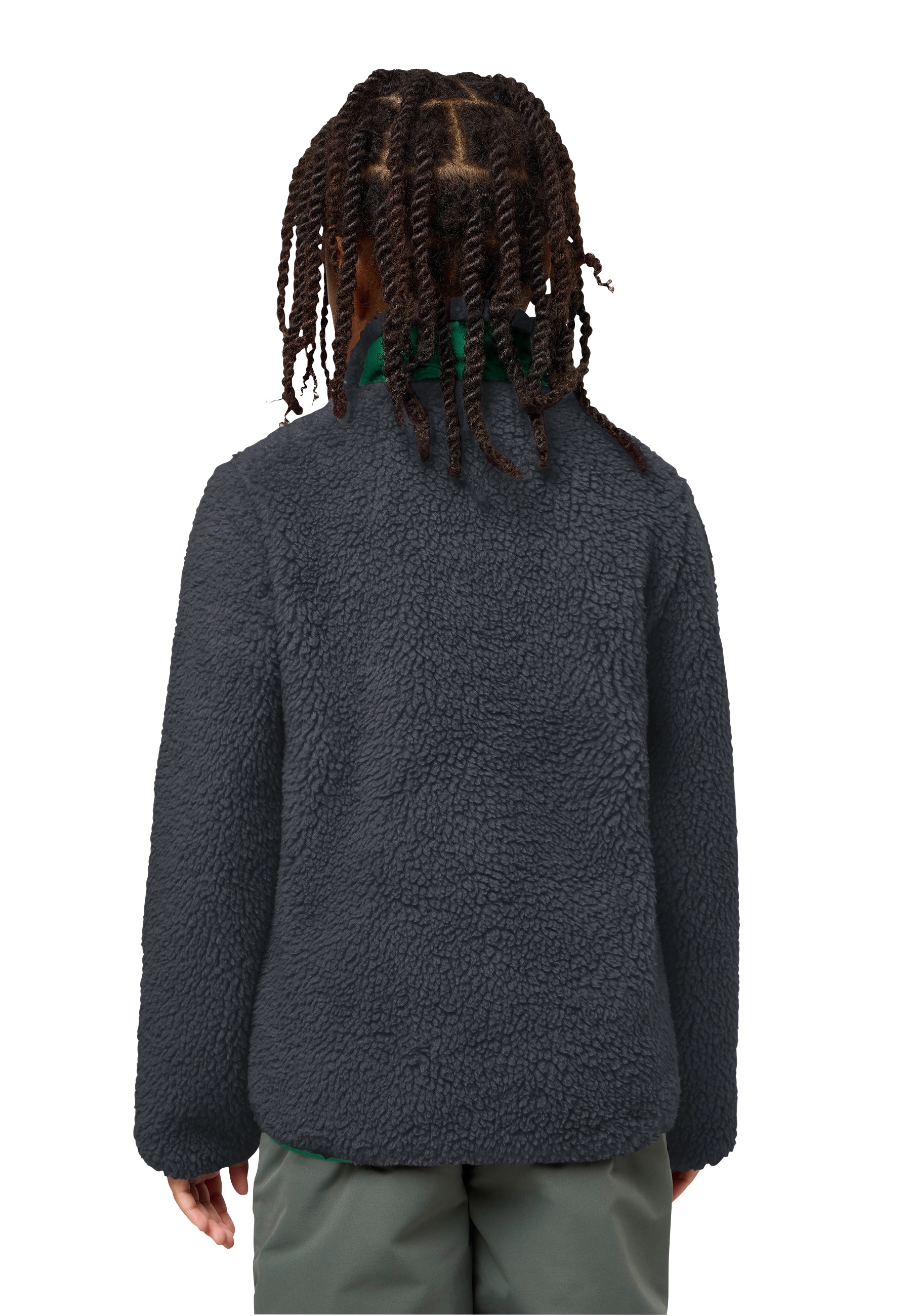 Jack Wolfskin Fleecejacke »ICE CURL JACKET K«, Wärmend, winddicht, Übergangsjacke