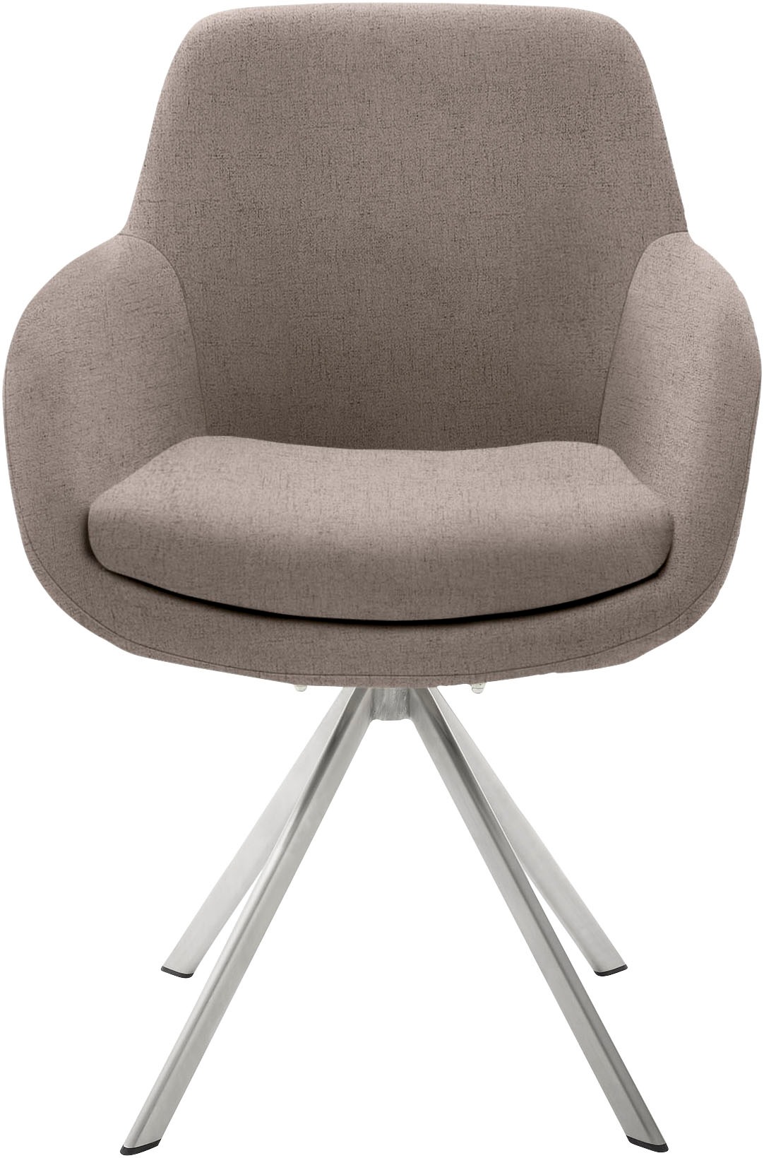 Musterring Esszimmerstuhl »Tavia« (Set) 2 Stk.Stativgestell Edelstahl, wahlweise mit Drehfunktion, diverse Farben