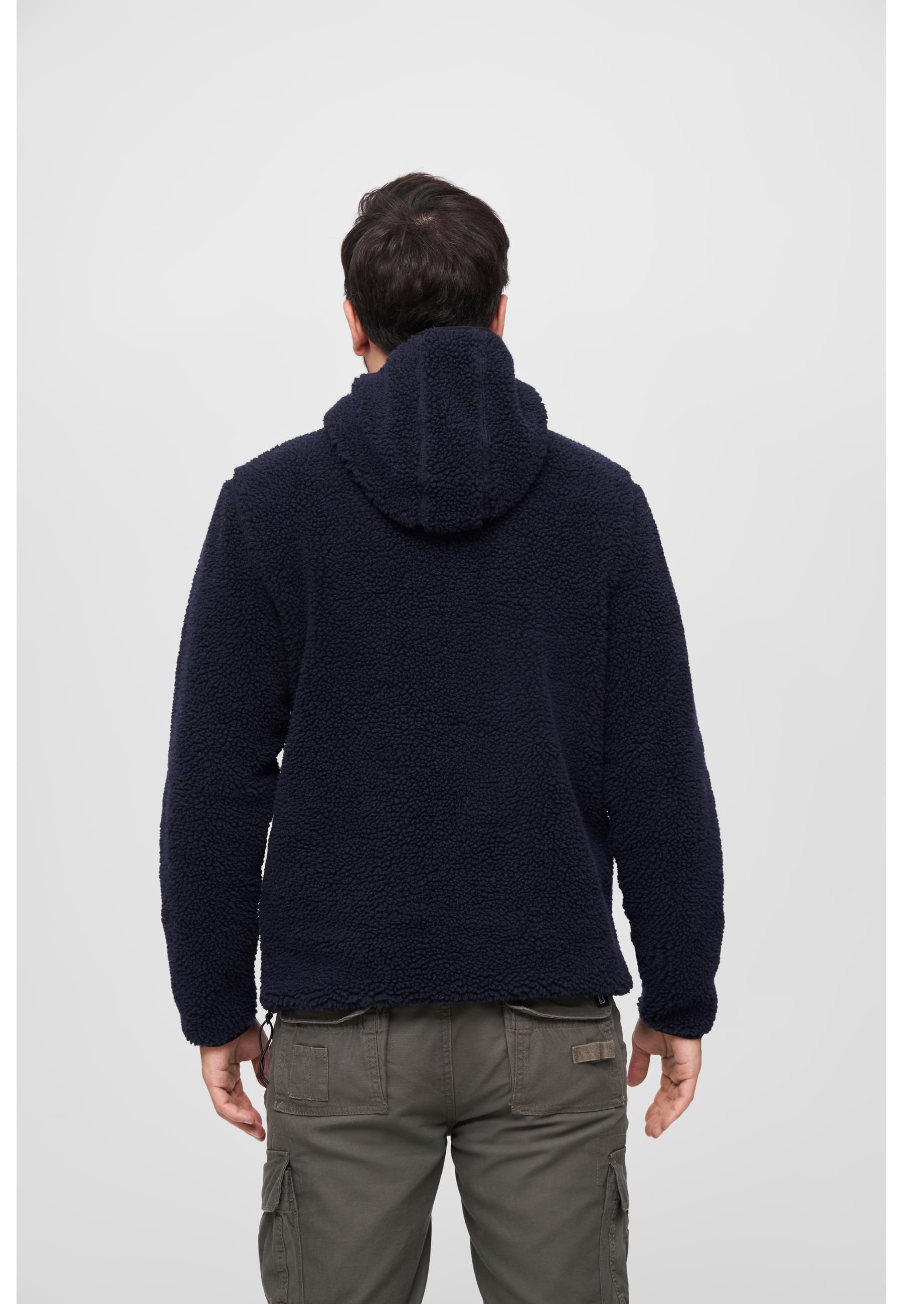 Brandit Anorak »Brandit Herren Teddyfleece Worker Pullover«, (1 St.), mit Kapuze