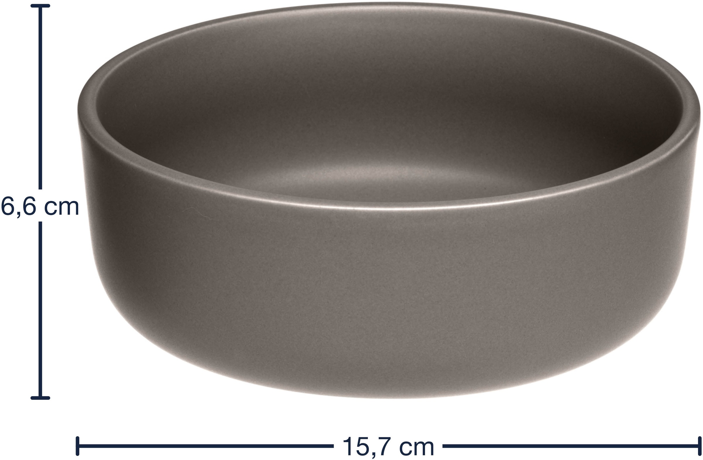 LEONARDO Geschirr-Set »ROMA, Geschirrset, 6-teilig«, (Set, 6 tlg.), Frühstücks Set, Service, spülmaschinengeeignet