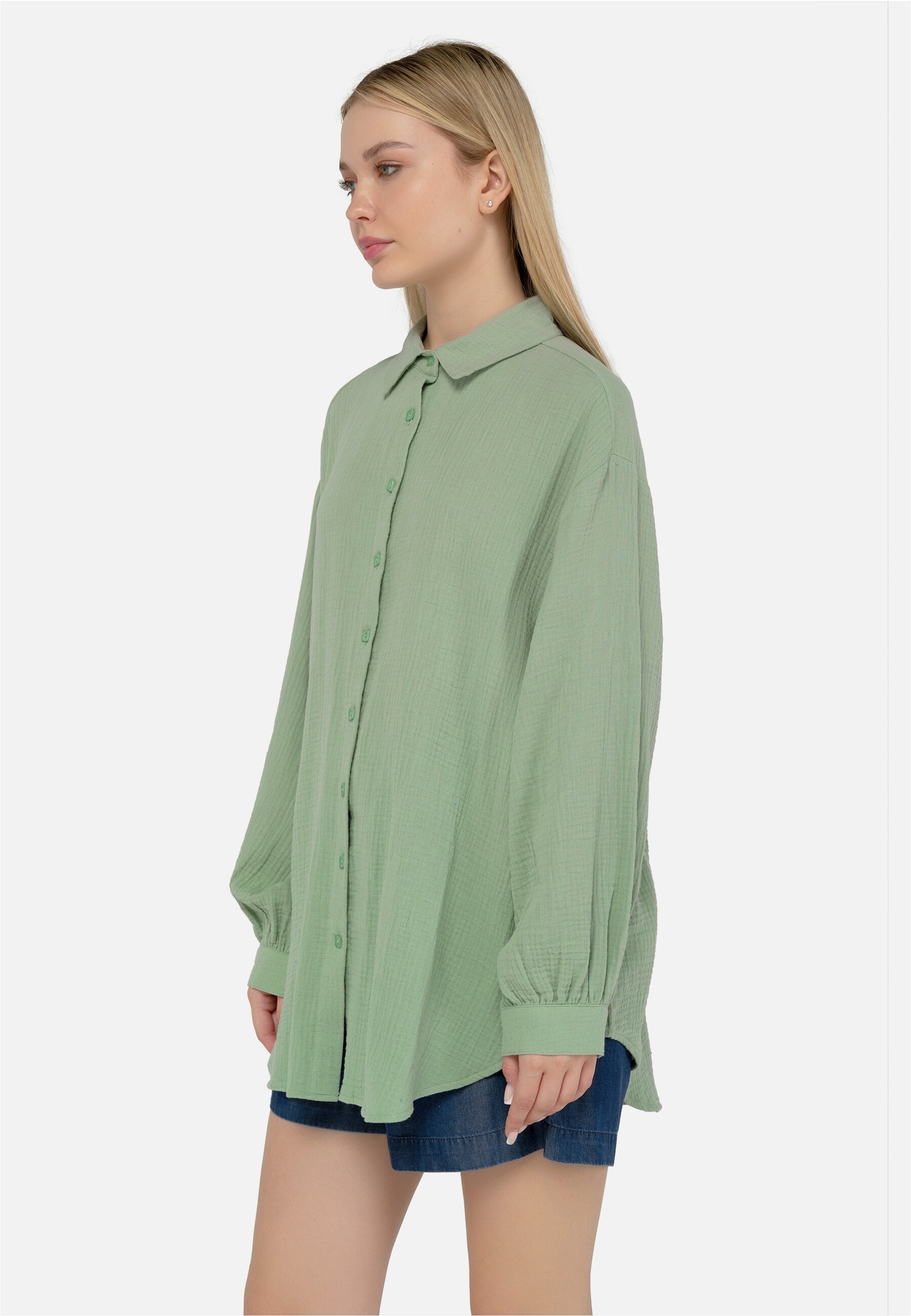 freshlions Langarmhemd "Honari", 1 Stk. im klassischen Design günstig online kaufen