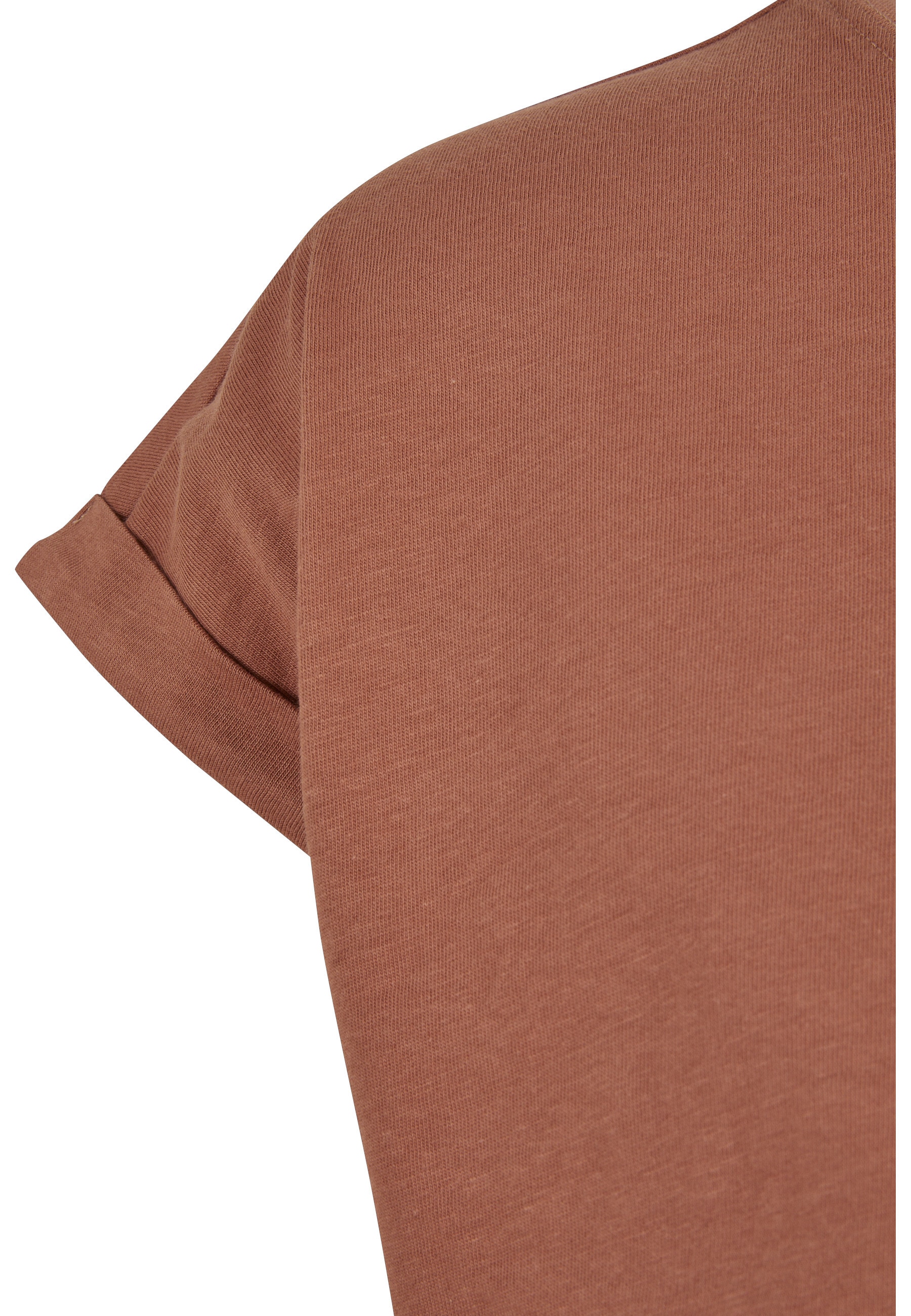 URBAN CLASSICS Kurzarmshirt »Urban Classics Damen Ladies Extended Shoulder Tee« 1 Stk.