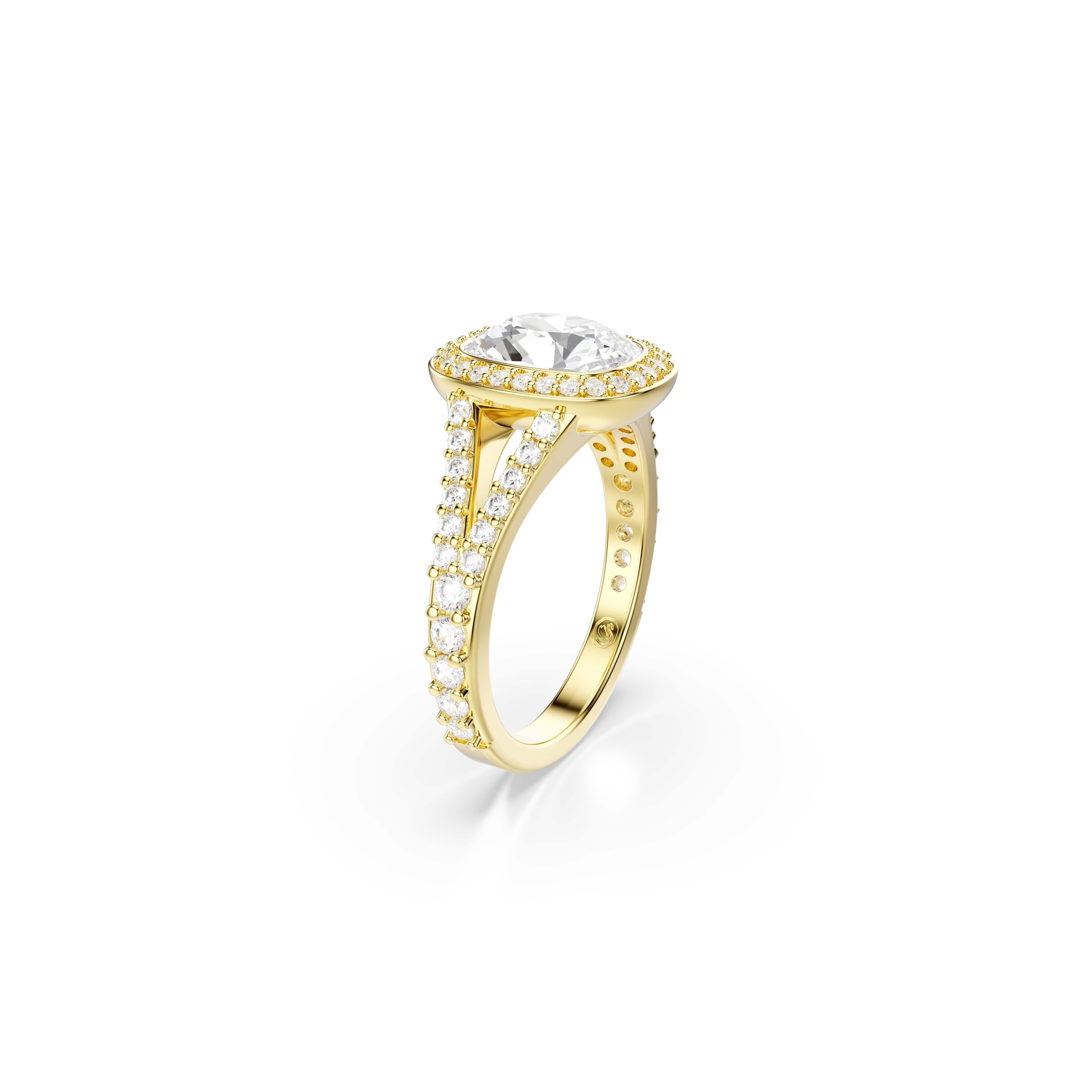 Swarovski Fingerring »Schmuck Geschenk UNA Ring« mit Swarovski® Kristall, Zirkonia (synth.)
