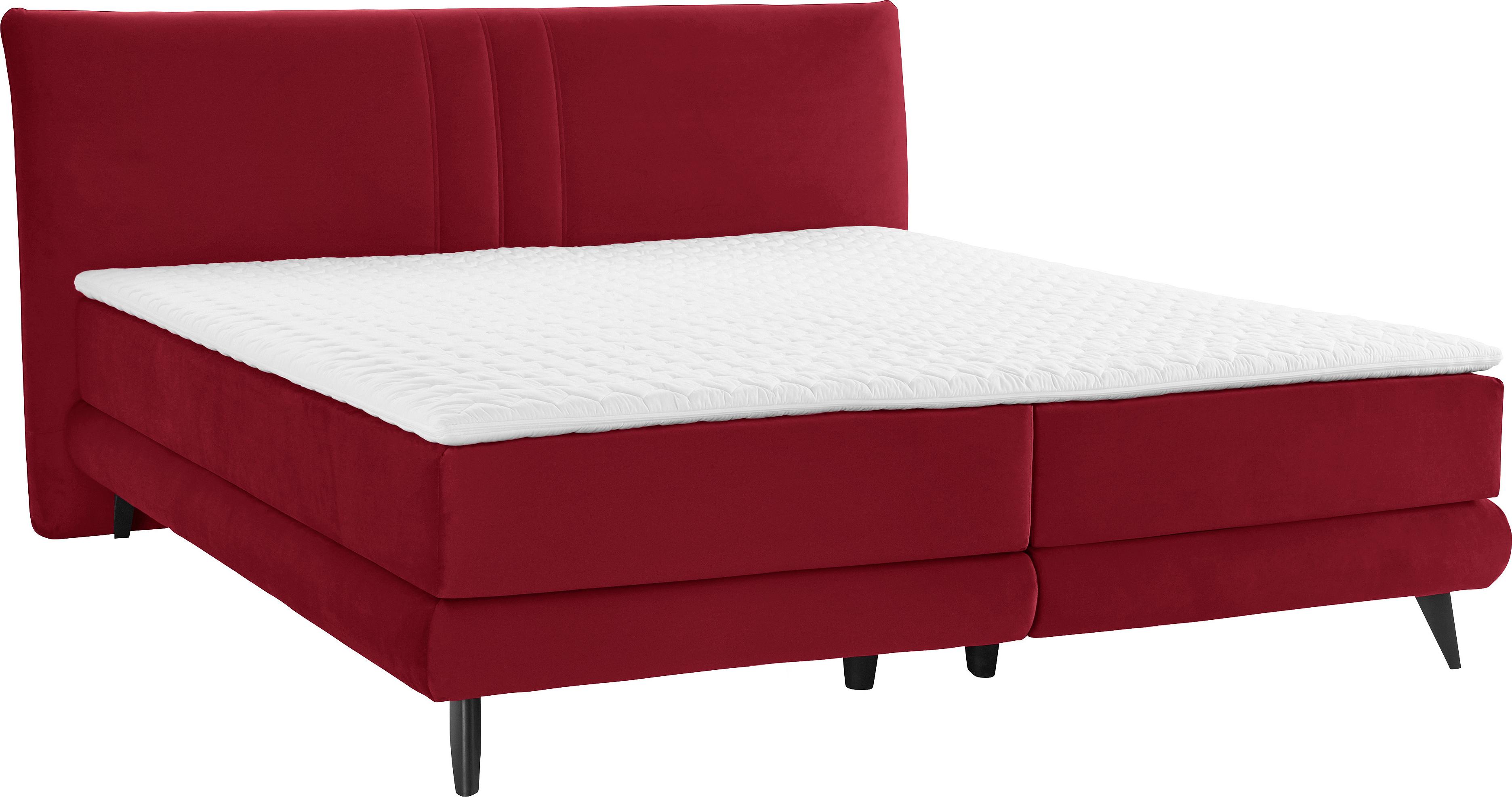 Thumbnail - Places of Style Boxspringbett "Skien", incl. Kaltschaumtopper, 2 Härtegrade, 3 Ausführungen