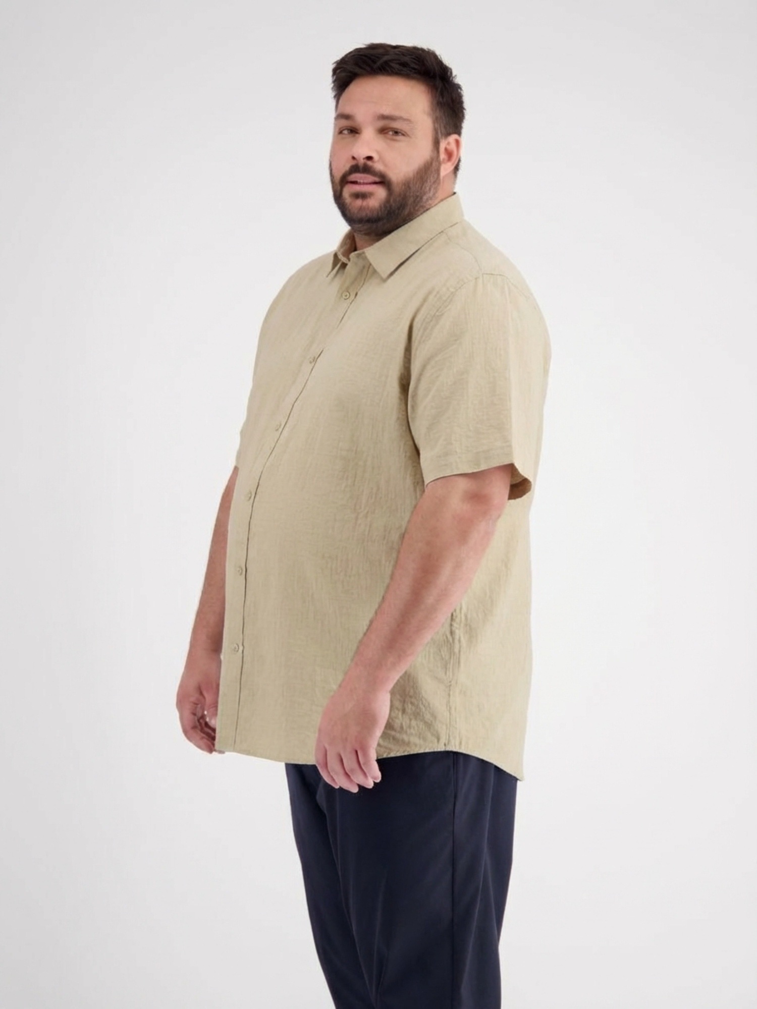 Lerros LKZ10405 Short Sleeve Shirt Beige 4XL 2