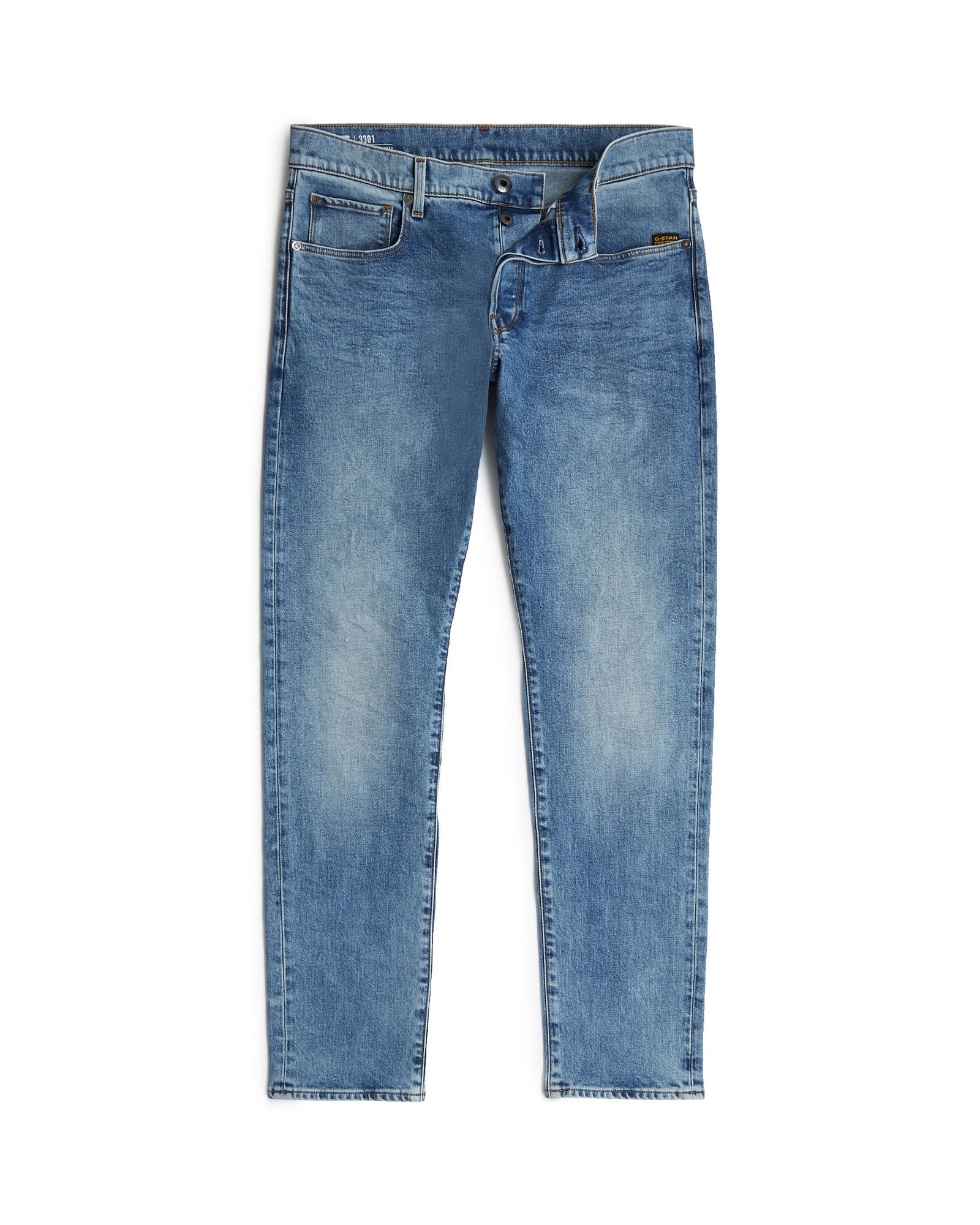 G-STAR 5-Pocket-Jeans "3301 Regular Tapered Jeans" günstig online kaufen