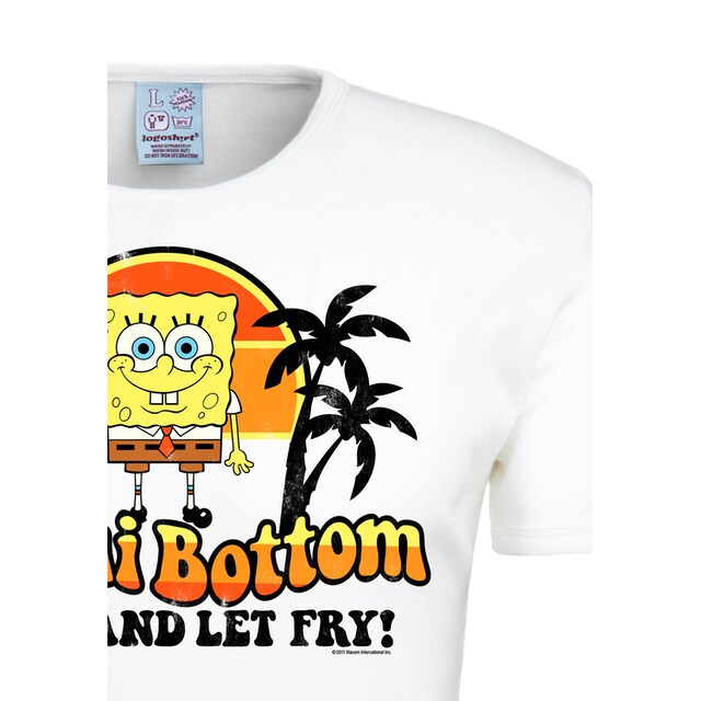 LOGOSHIRT T-Shirt »Spongebob – Bikini Bottom«, mit lizenzierten  Originaldesign kaufen | BAUR