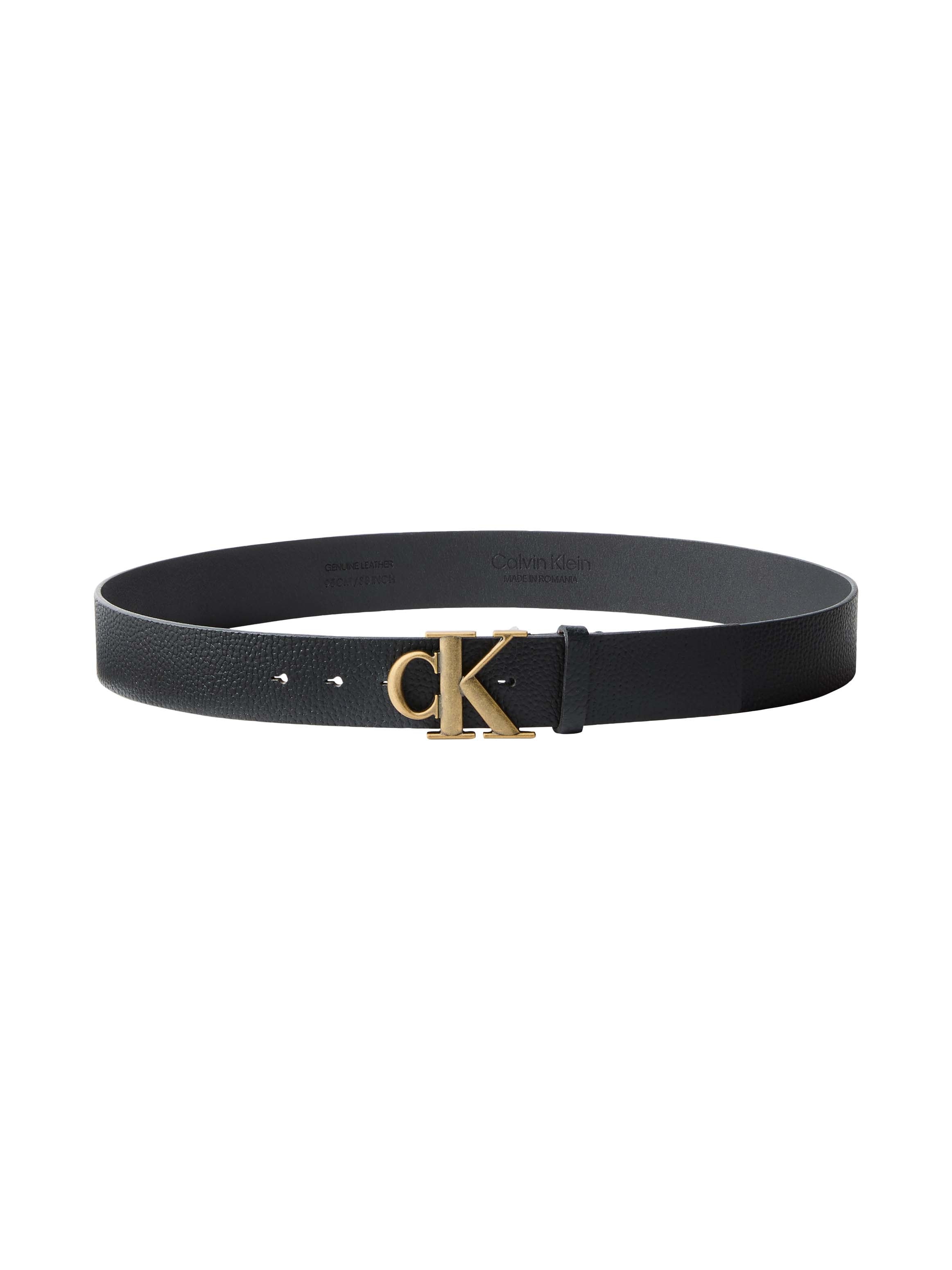 Calvin Klein Ledergürtel »CK BUCKLE PEBBLE 40MM« Regular fit und größenverstellbar