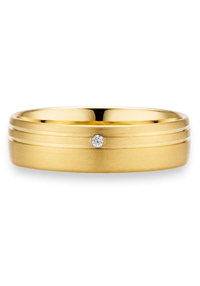 Phönix Trauring »Schmuck Geschenk Gold 333 Trauring Ehering LIEBE versch. Varianten«, Made in Germany, wahlweise mit oder ohne Brillant