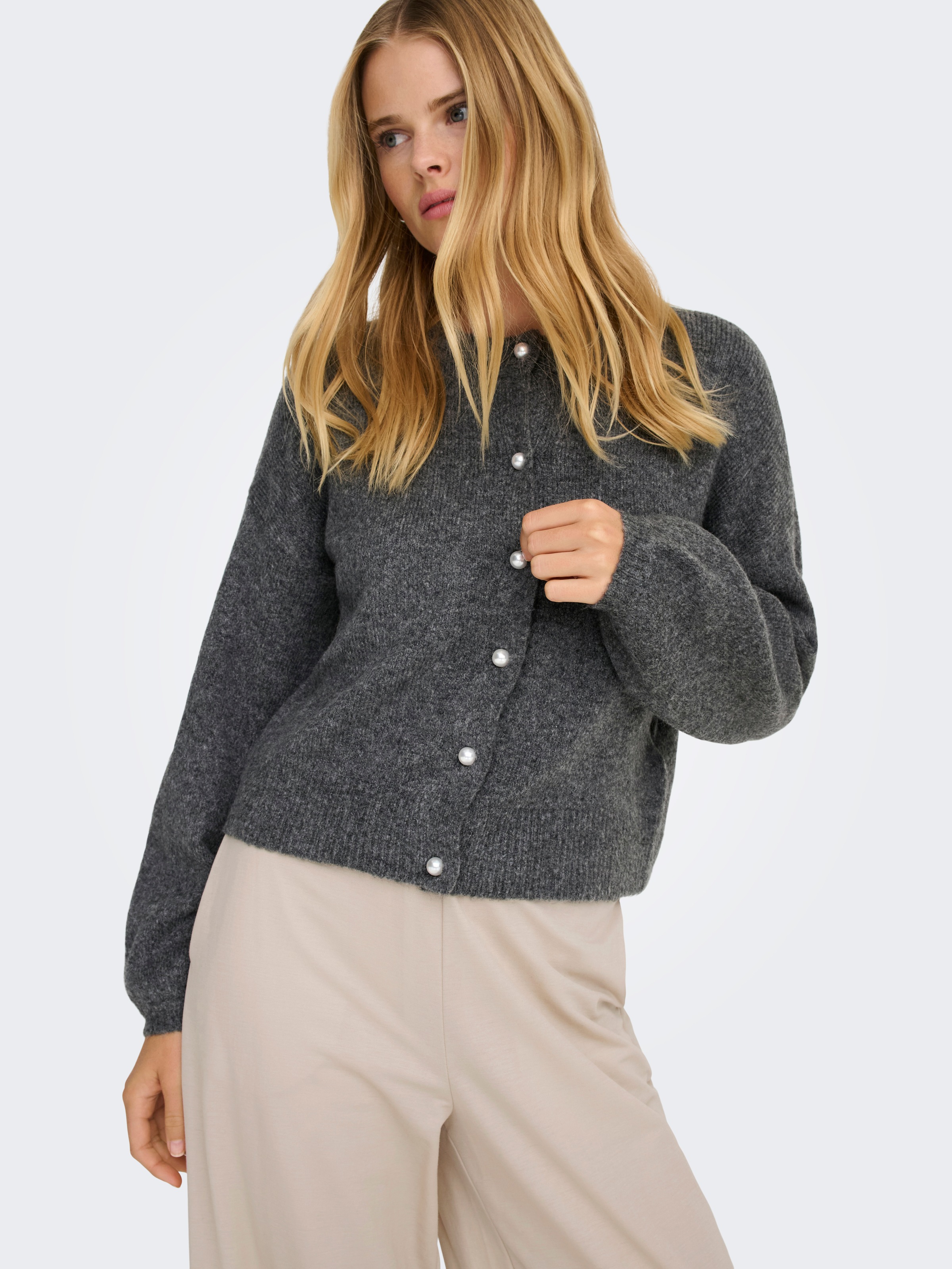 ONLY Strickjacke "ONLISABELLA L/S CARDIGAN EX KNT" günstig online kaufen