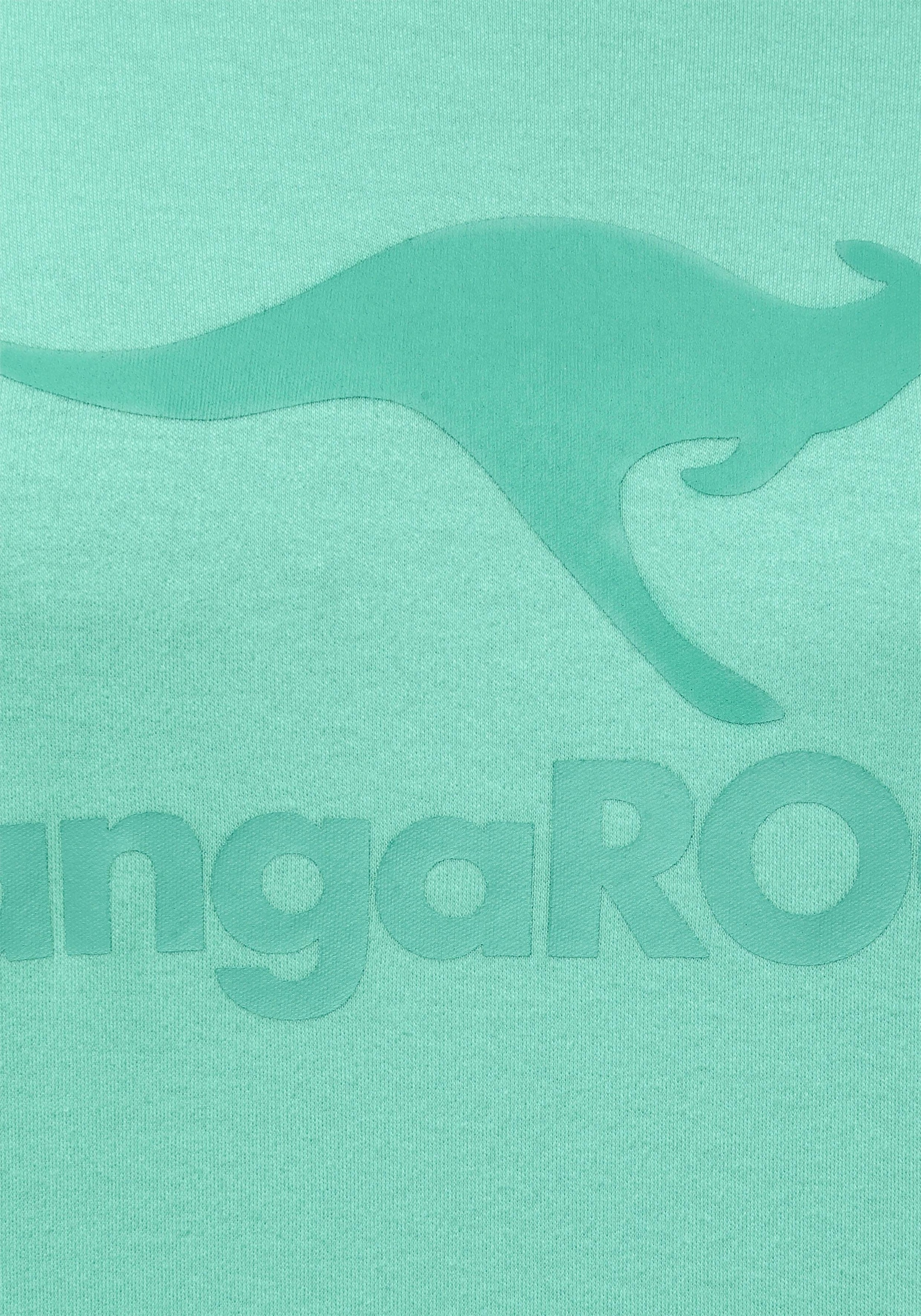 KangaROOS Sweatshirt, mit Logo Frontprint