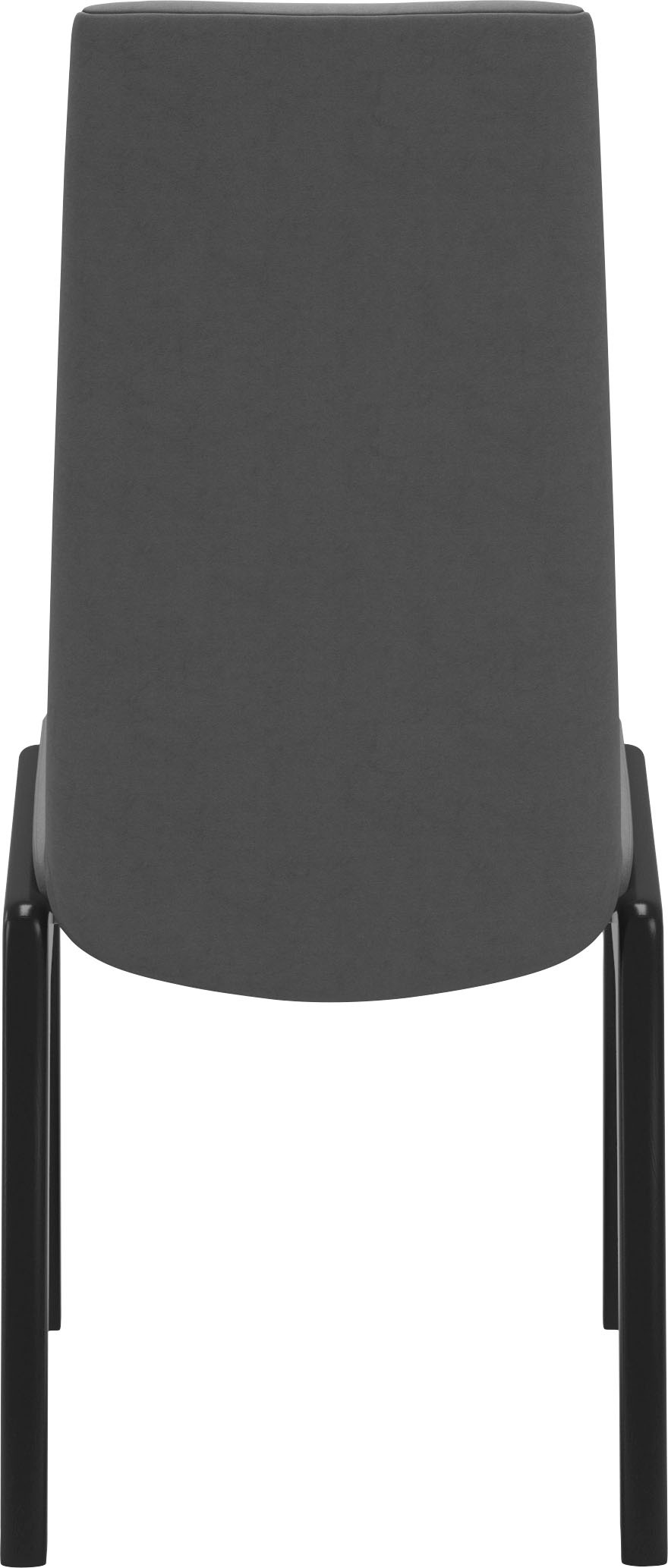 Stressless® Polsterstuhl »Laurel«, Microfaser DINAMICA, Low Back, Größe L, mit abgerundeten Beinen in Schwarz