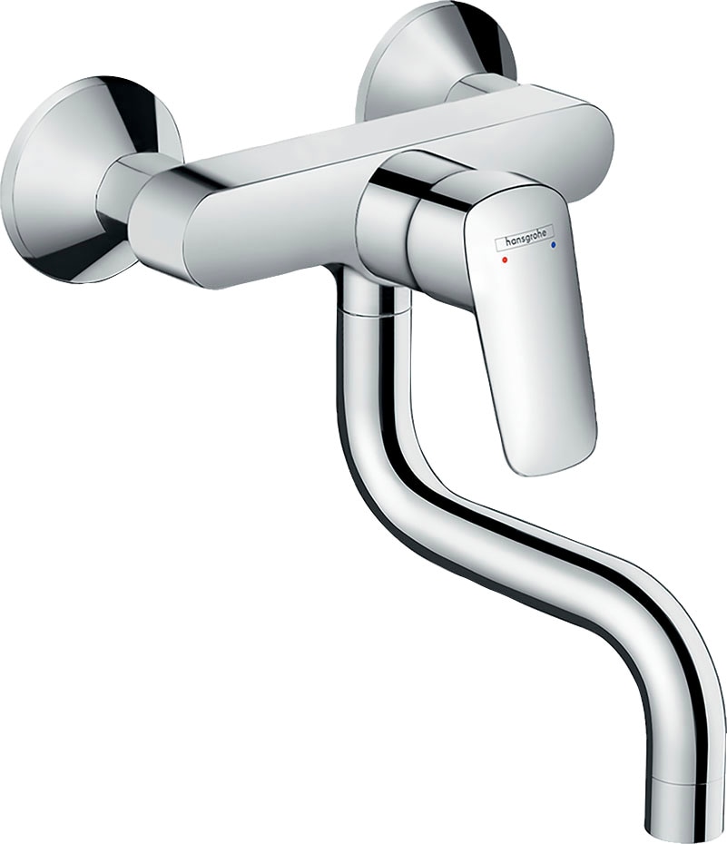 hansgrohe Küchenarmatur »Logis M31« Wandmontage ...