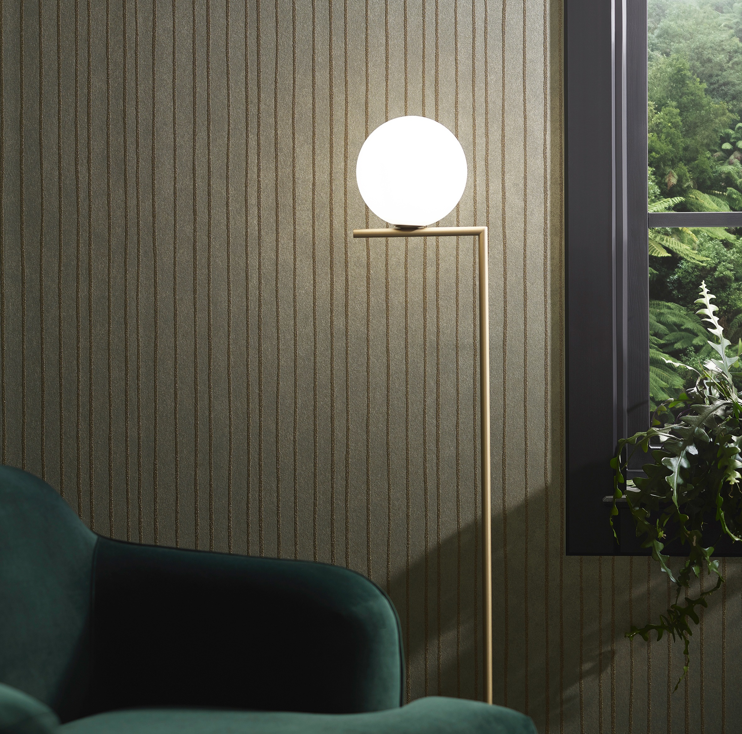 Marburg Vliestapete gestreift moderne Tapete für Wohnzimmer Schlafzimmer Küche