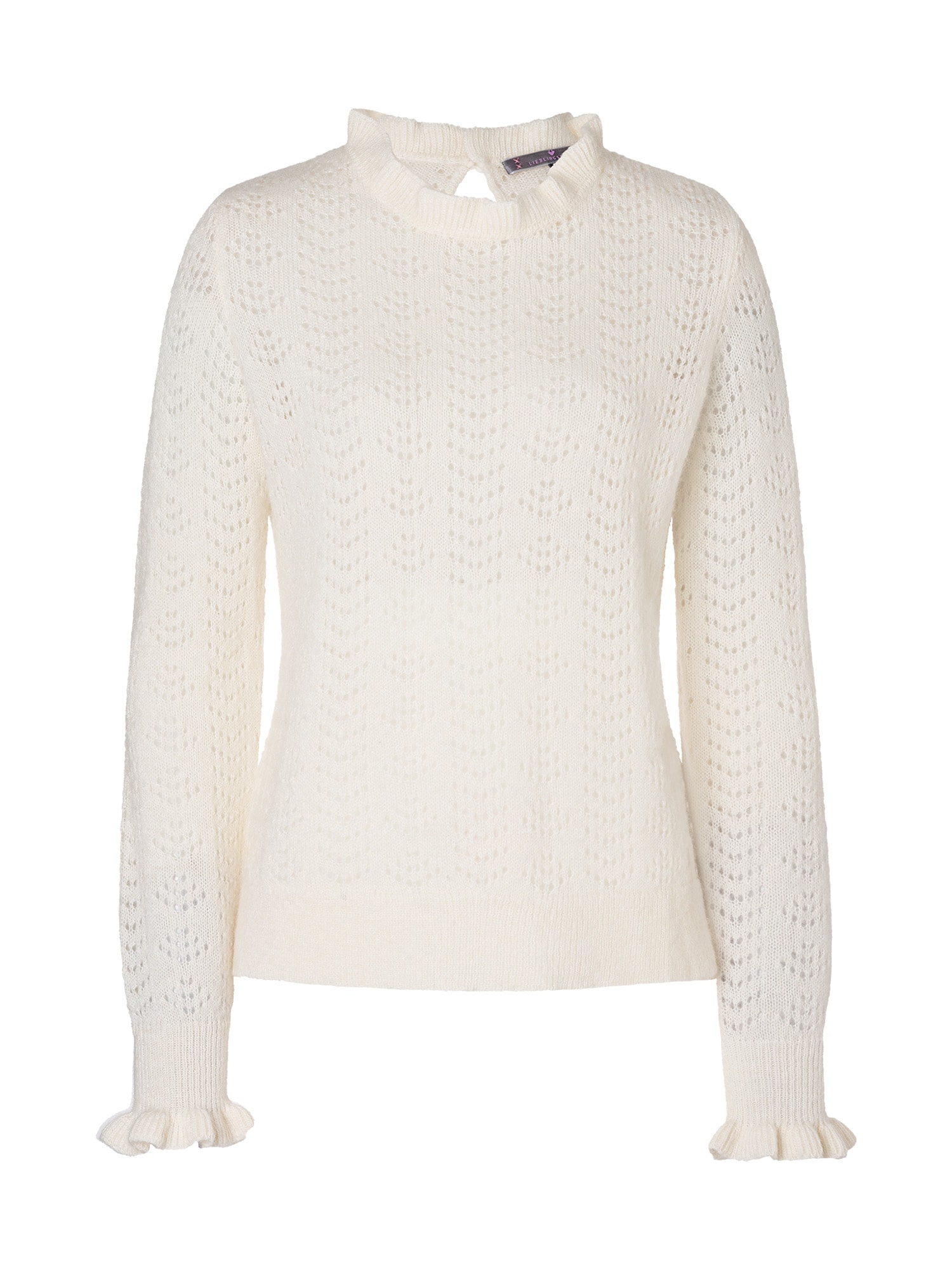 Lieblingsstück Strickpullover »ZipporaL« mit Alpakawolle und Wolle