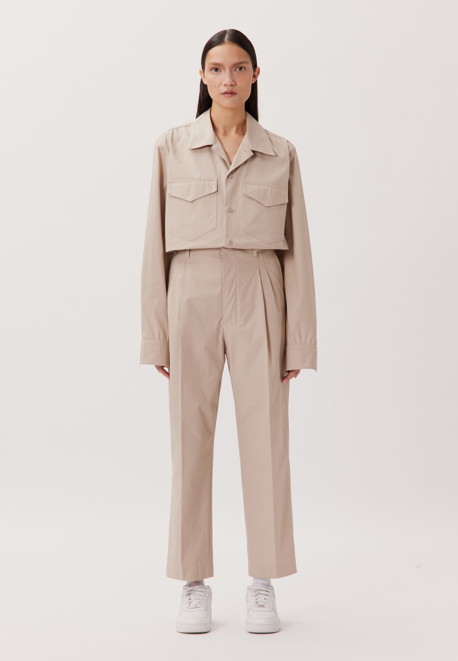 studio seidensticker "Studio" Regular 1/1 Reverskragen Uni günstig online kaufen