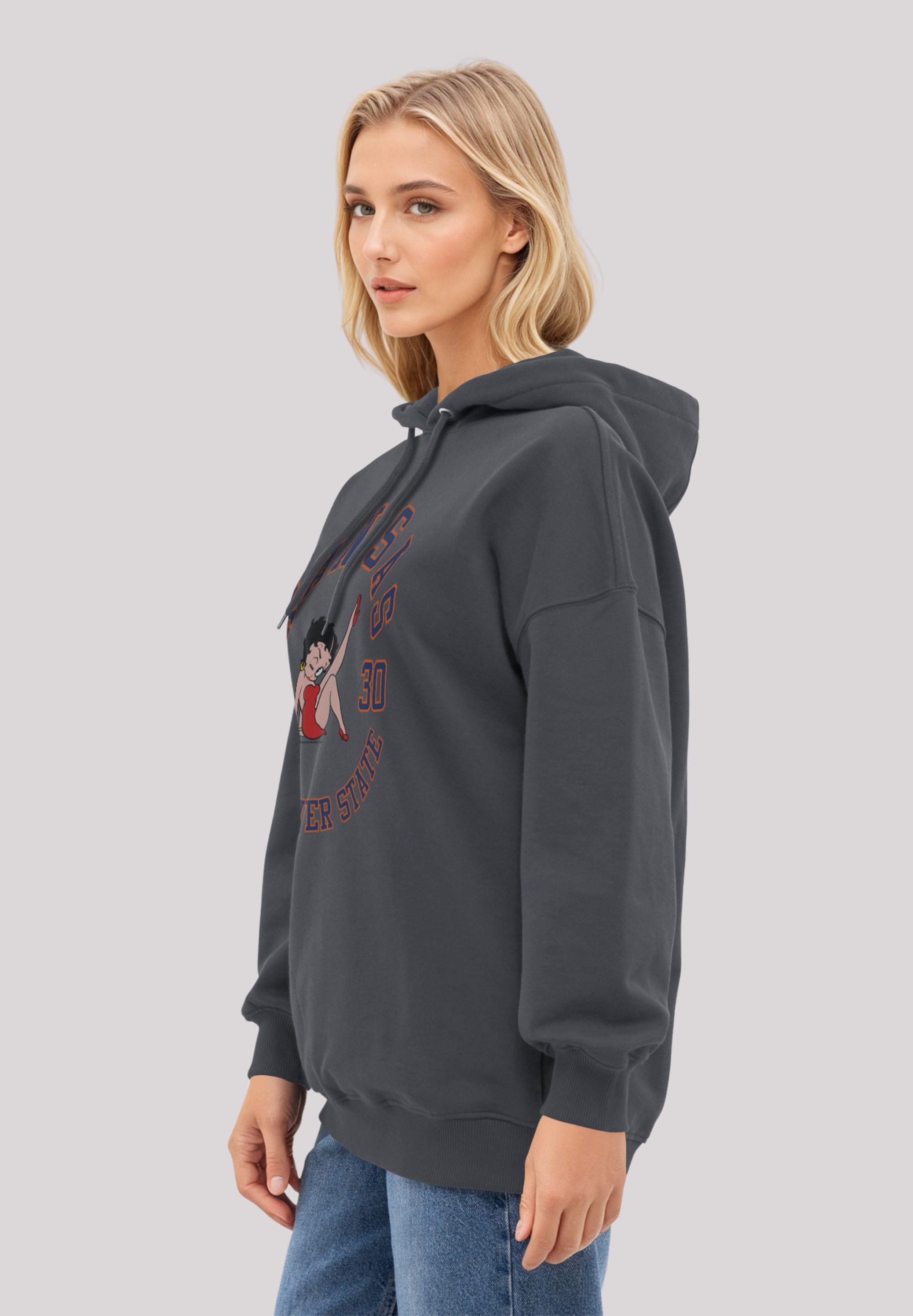 F4NT4STIC Kapuzenpullover »Betty Boop Kansas Sunflower State« Premium Qualität