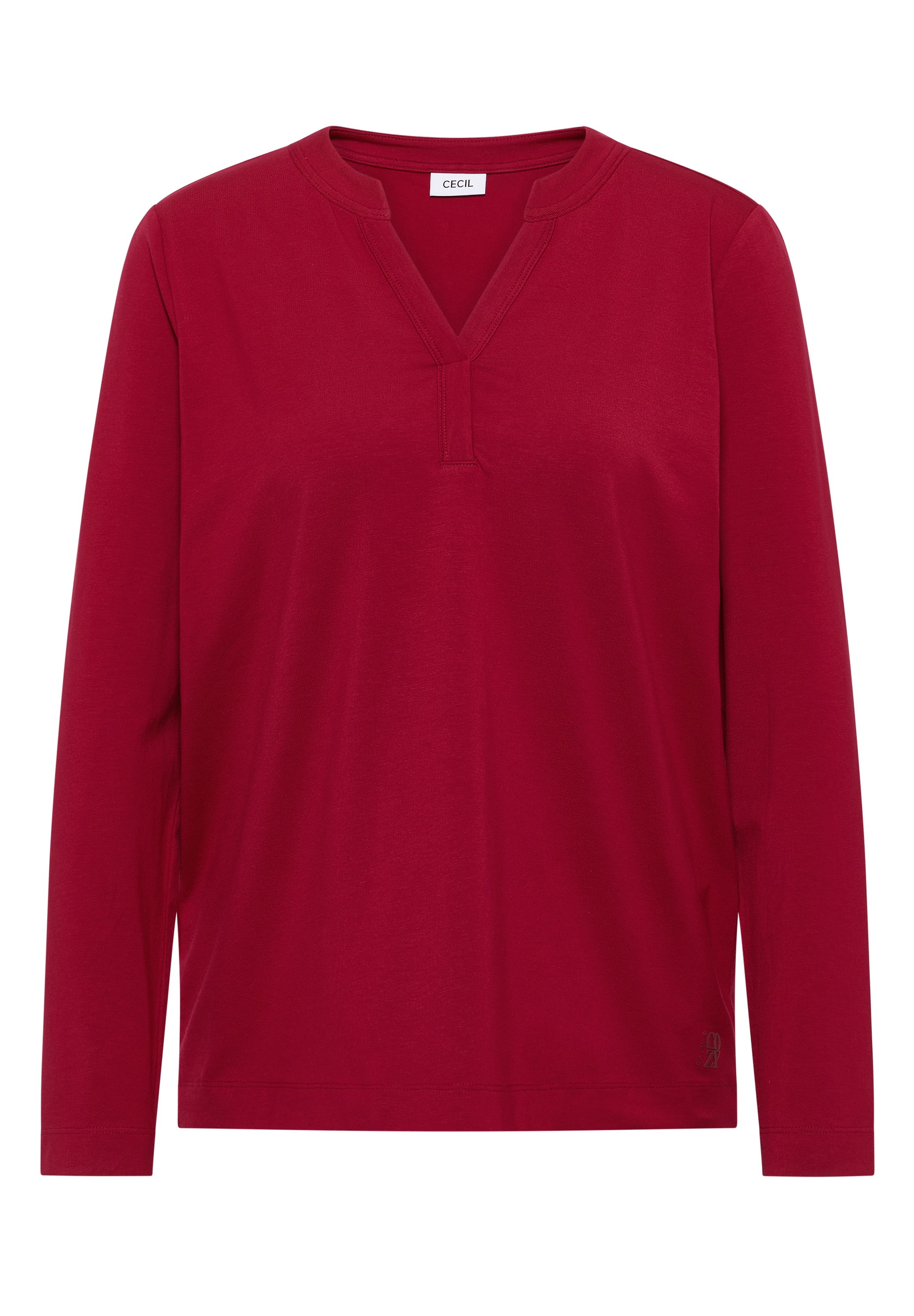 Cecil Langarmshirt im Tunika-Look